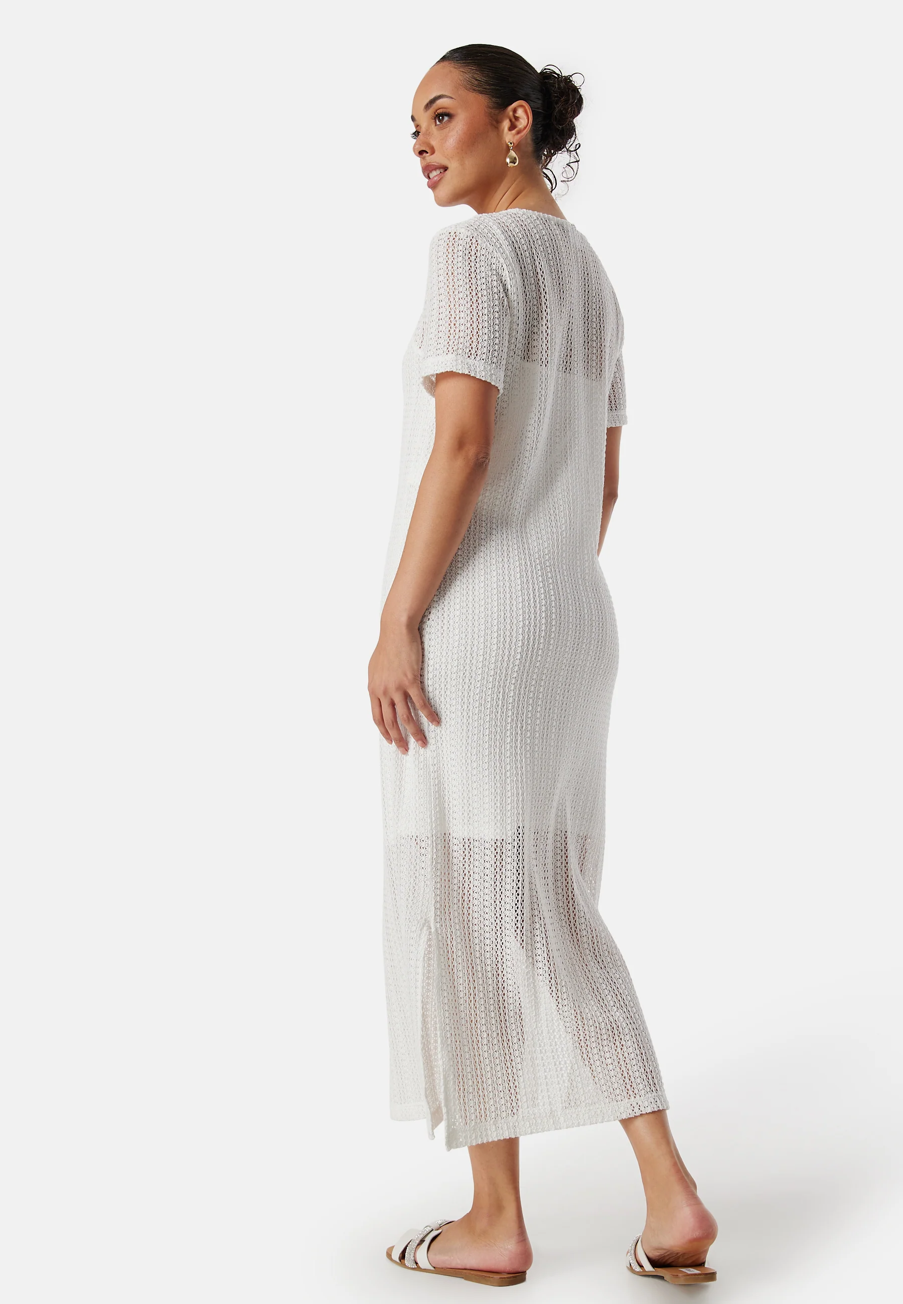 Vigardea O-Neck S/S ankle dress - Image 2