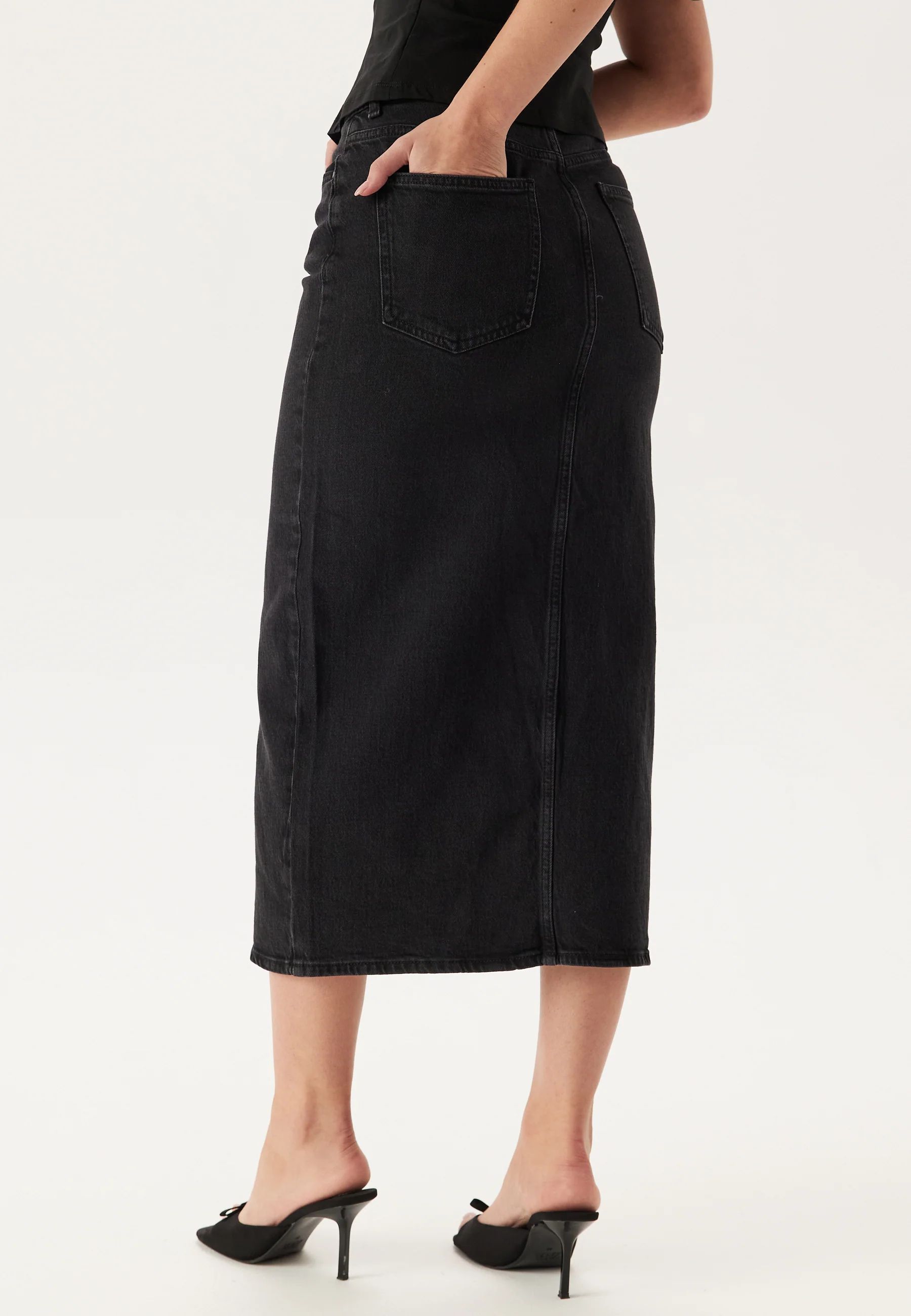 Vijaf Hw Midi Denim Skirt-noos - Image 3