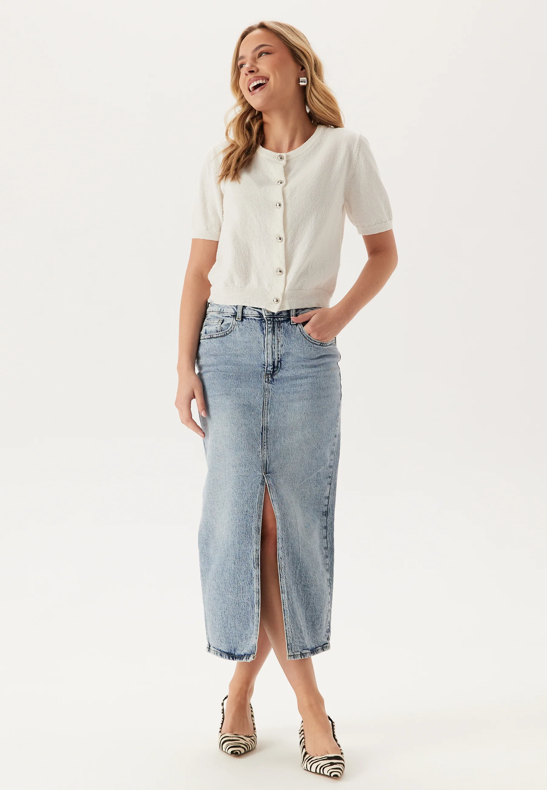 Vijaf Hw Midi Denim Skirt-noos - Image 3