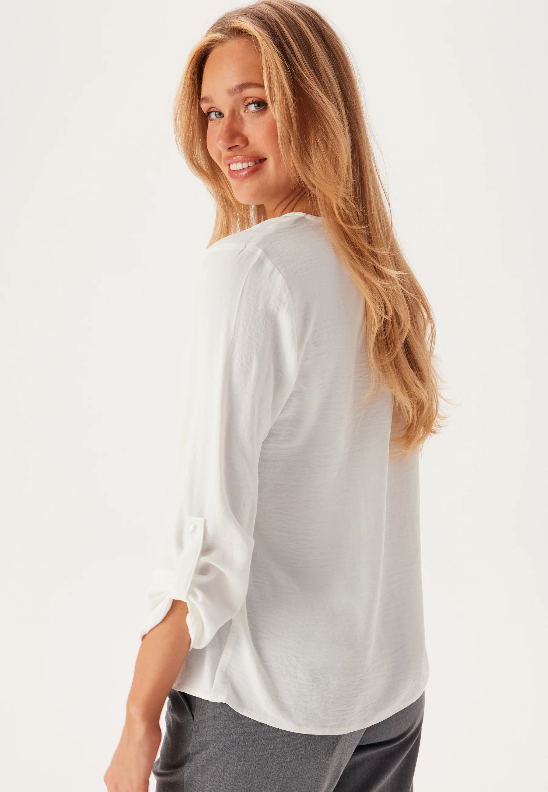 Vijosa 3/4 V-NECK TOP V-NECK T - Image 2