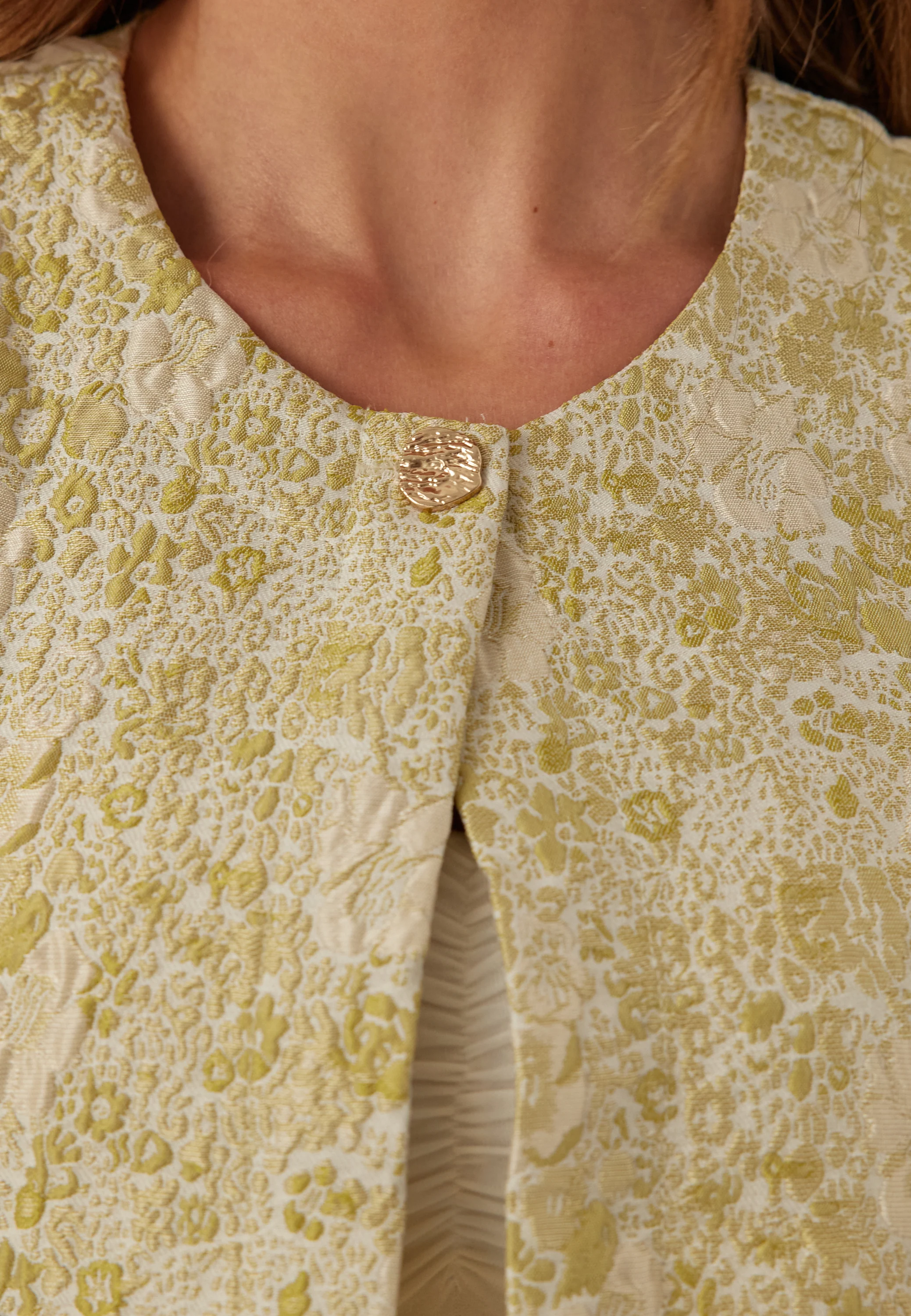 Vikaia O-neck 2/4 JACQUARD BOLERO - Image 3