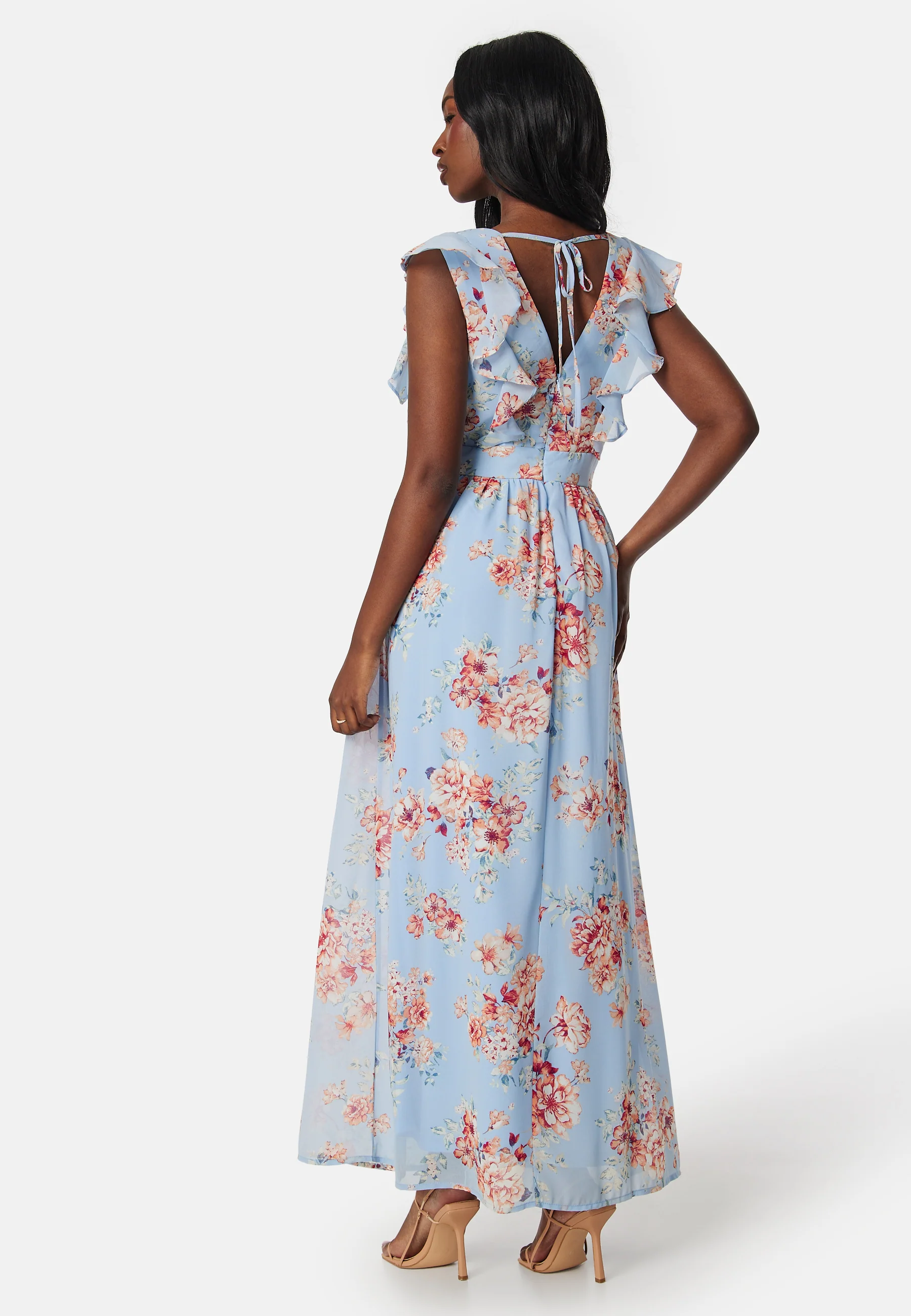 Vikarin V-Neck ankle dress - Image 2