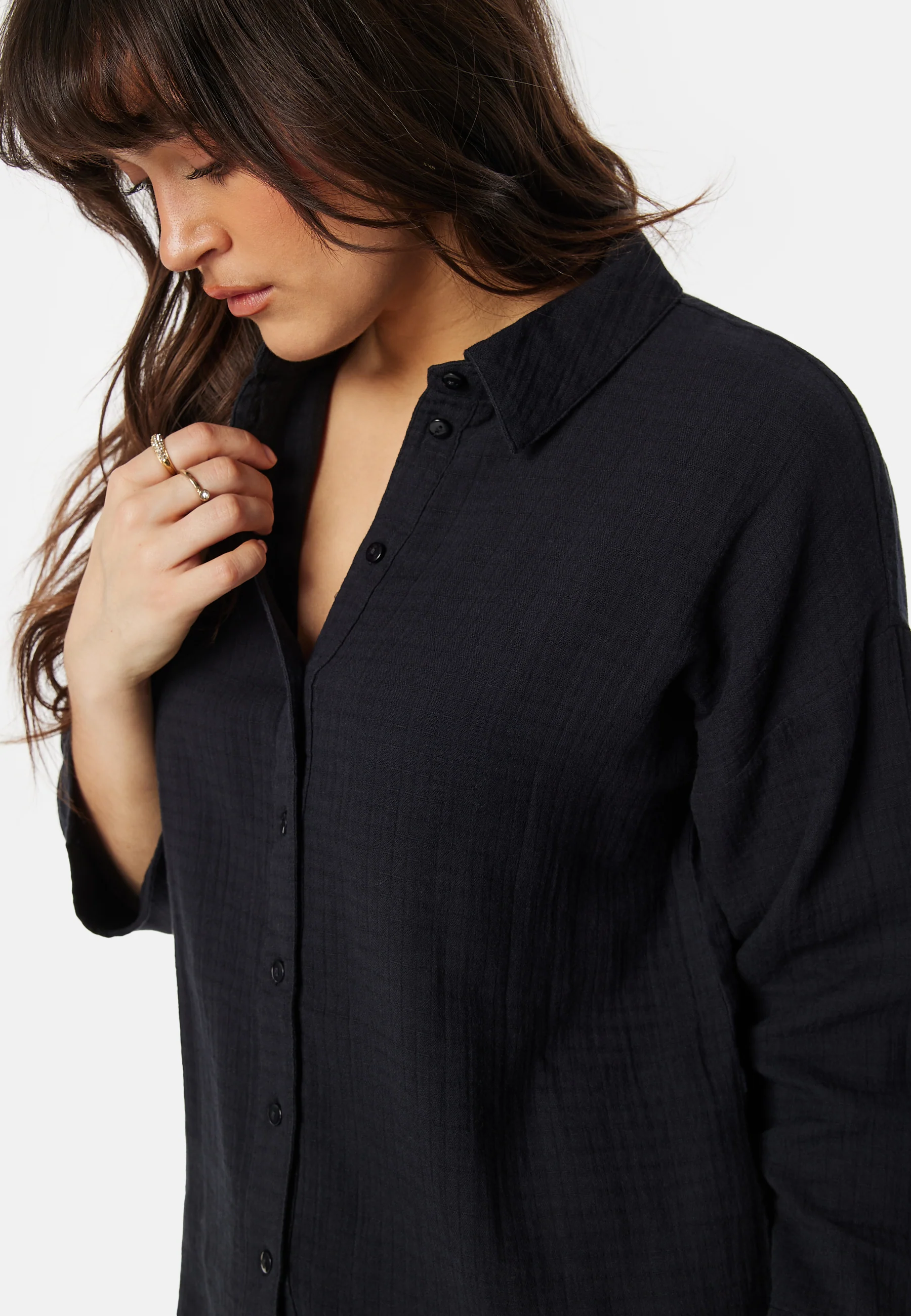Vilania button 3/4 shirt - Image 5