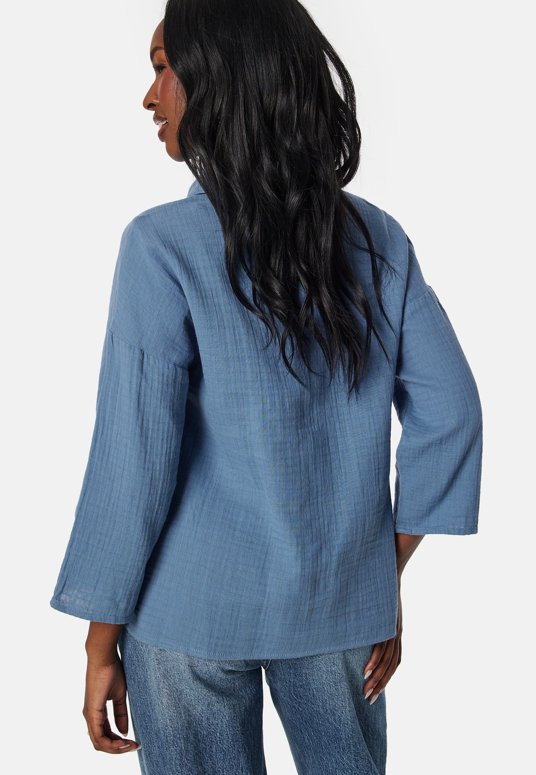 Vilania button 3/4 shirt - Image 2