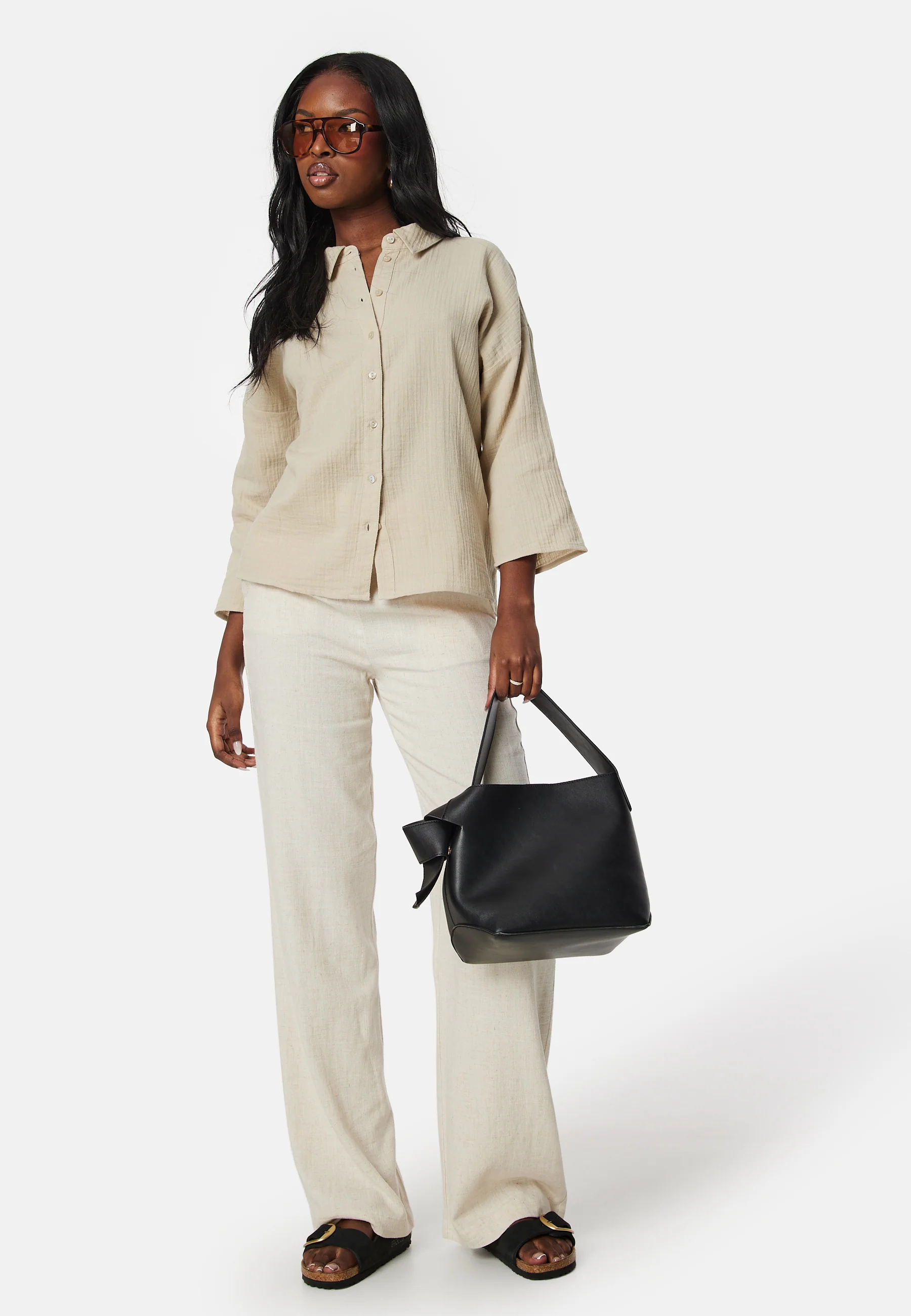Vilania button 3/4 shirt - Image 3