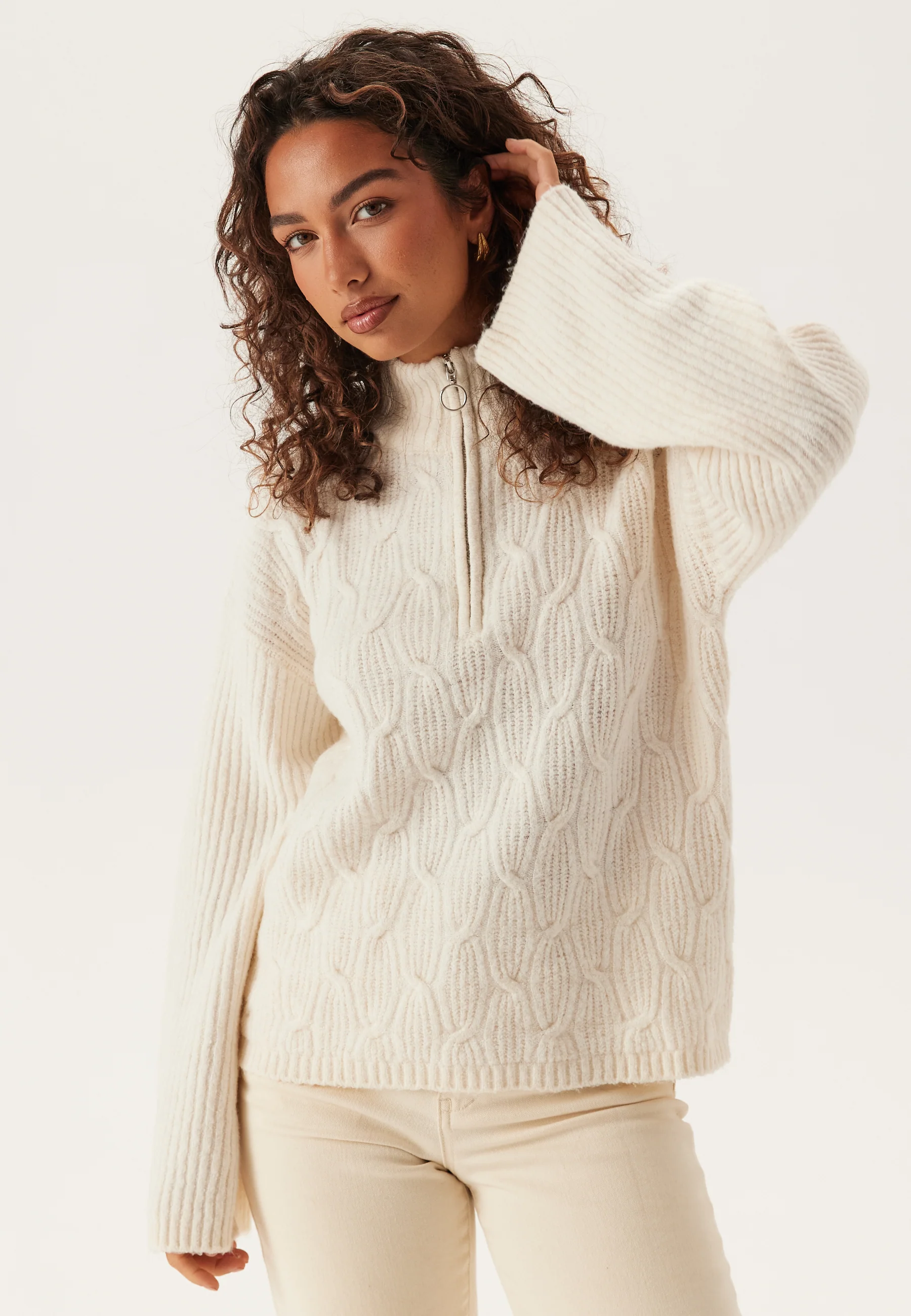 Vilassia L/S HIGH NECK ZIPPER - Image 2