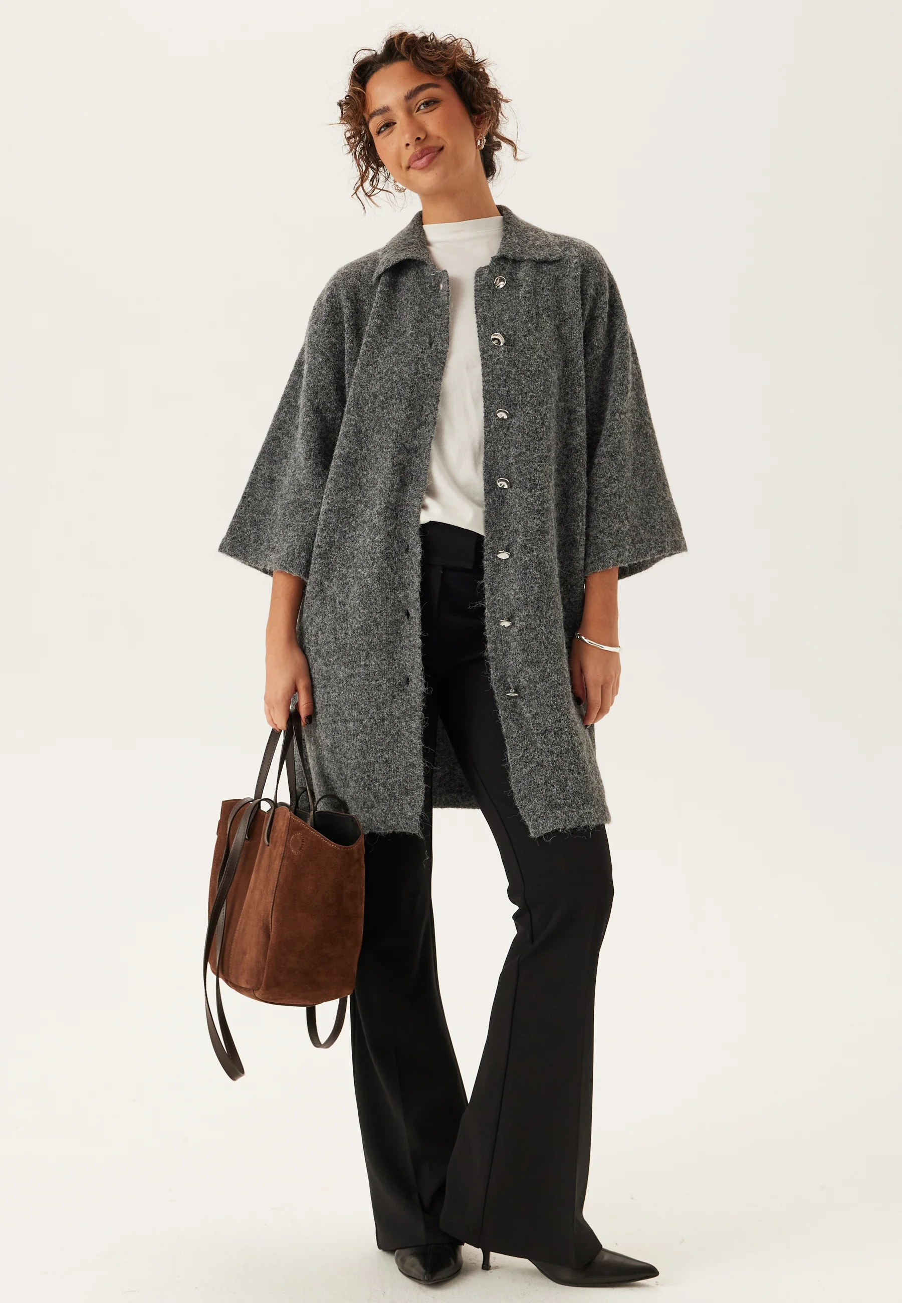 Vilauri 3/4 SLEEVE KNIT DRESS - Image 2
