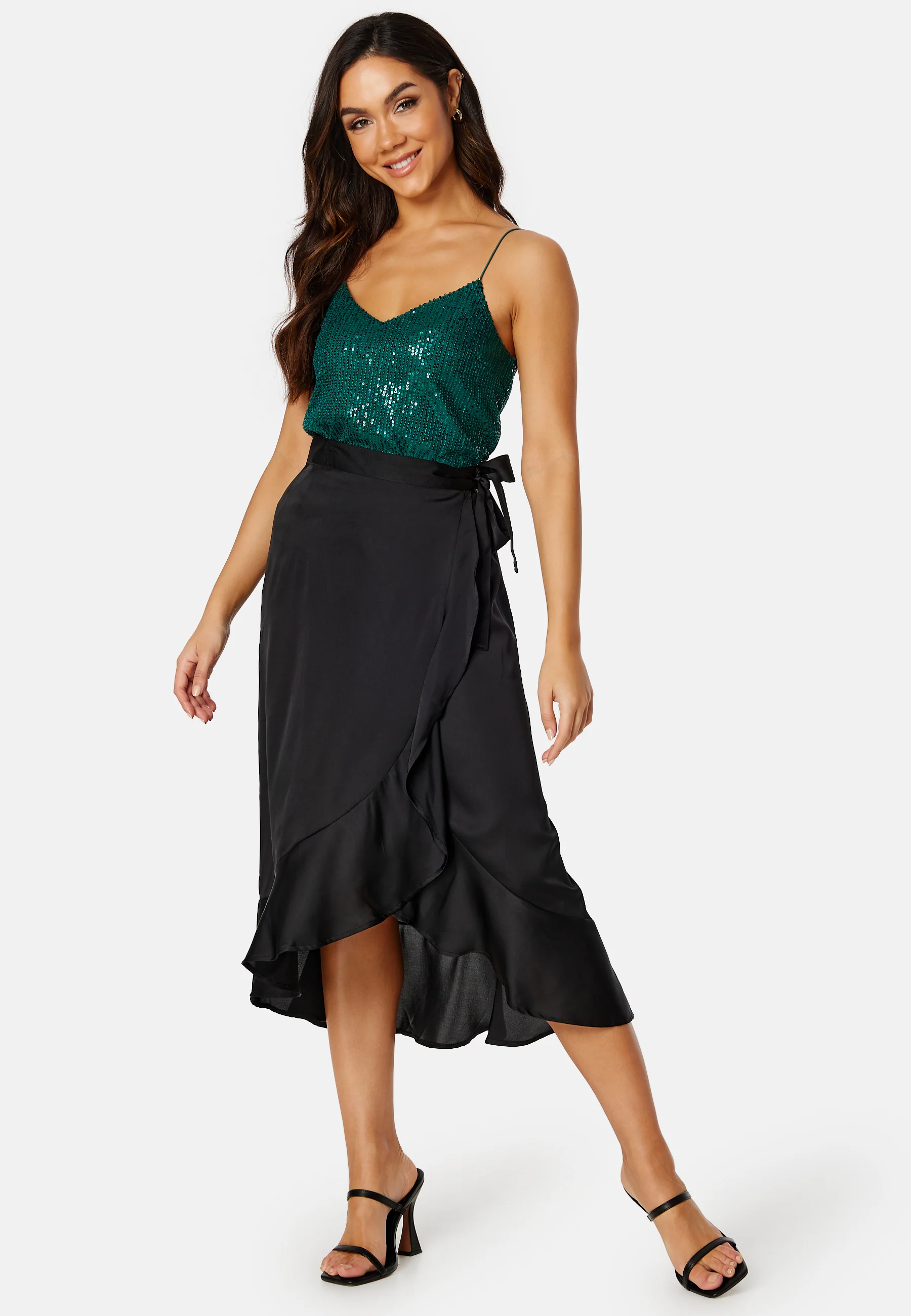 Villima satin skirt - Image 2