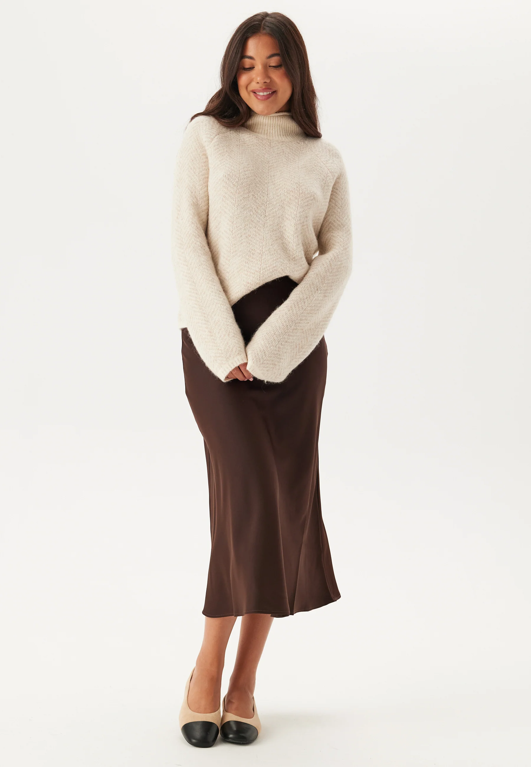 Vilory High Neck L/S KNIT TOP - Image 4