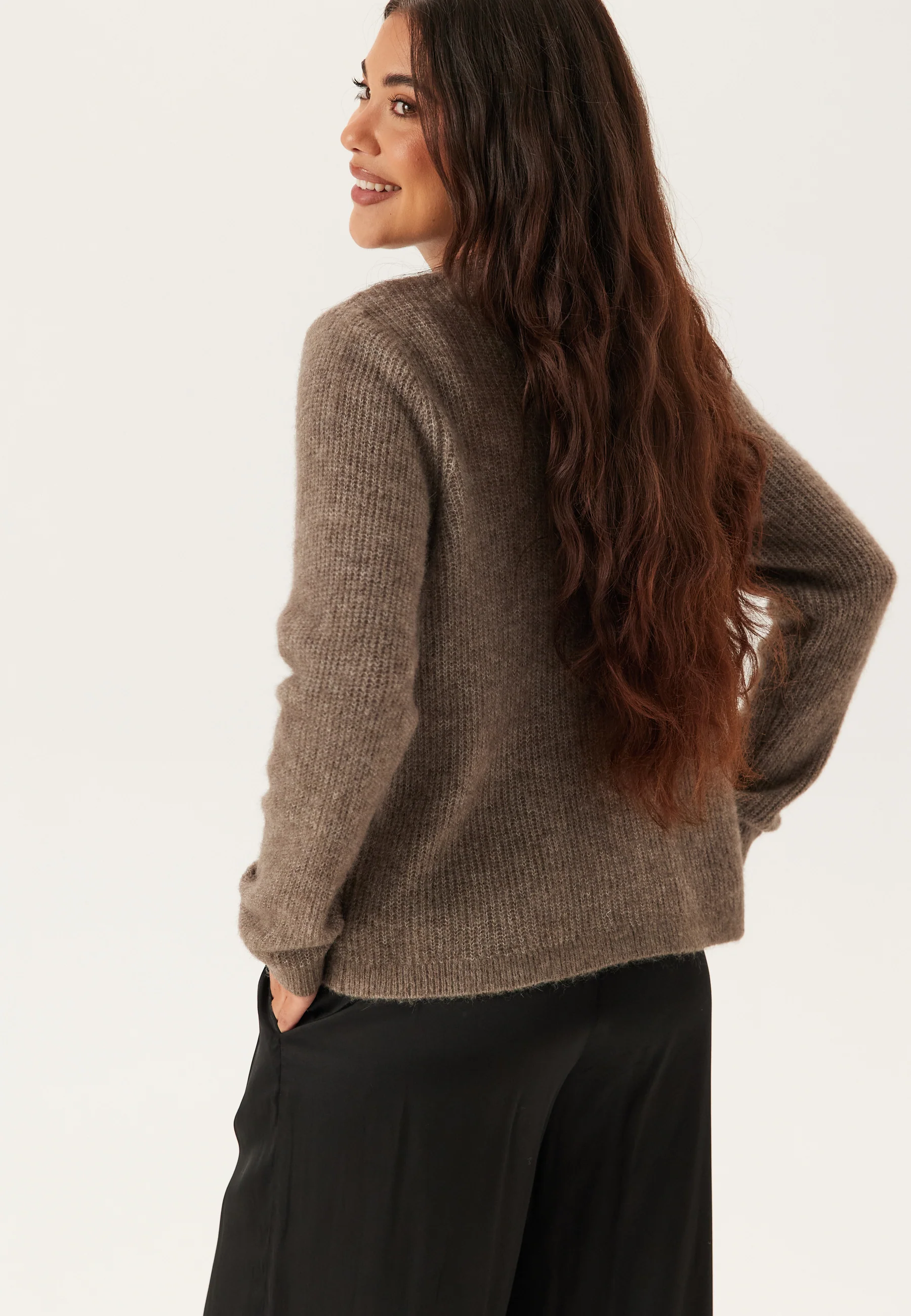 Vilory O-neck L/S KNIT CARDIGAN - Image 3