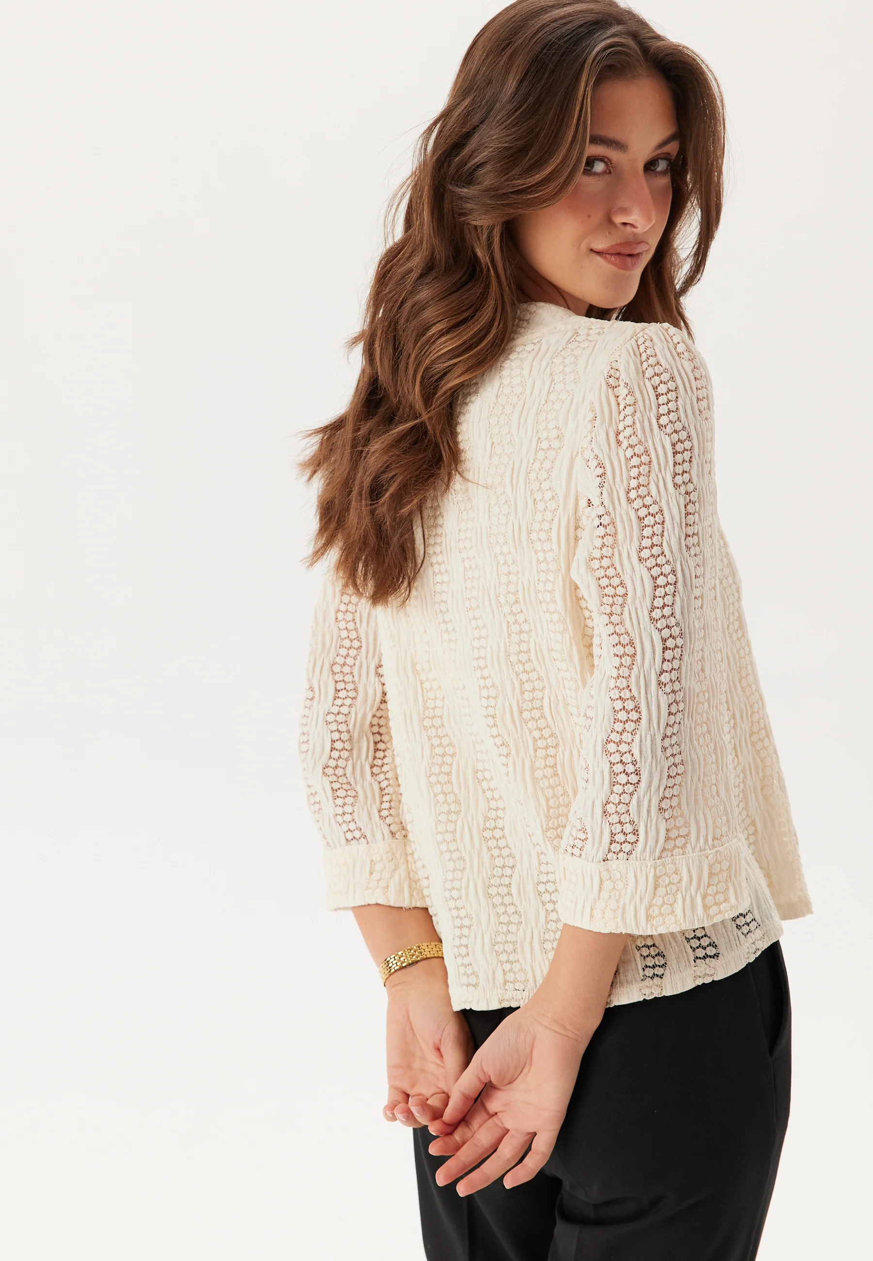 Vilumena V-neck 3/4 Top - Image 2