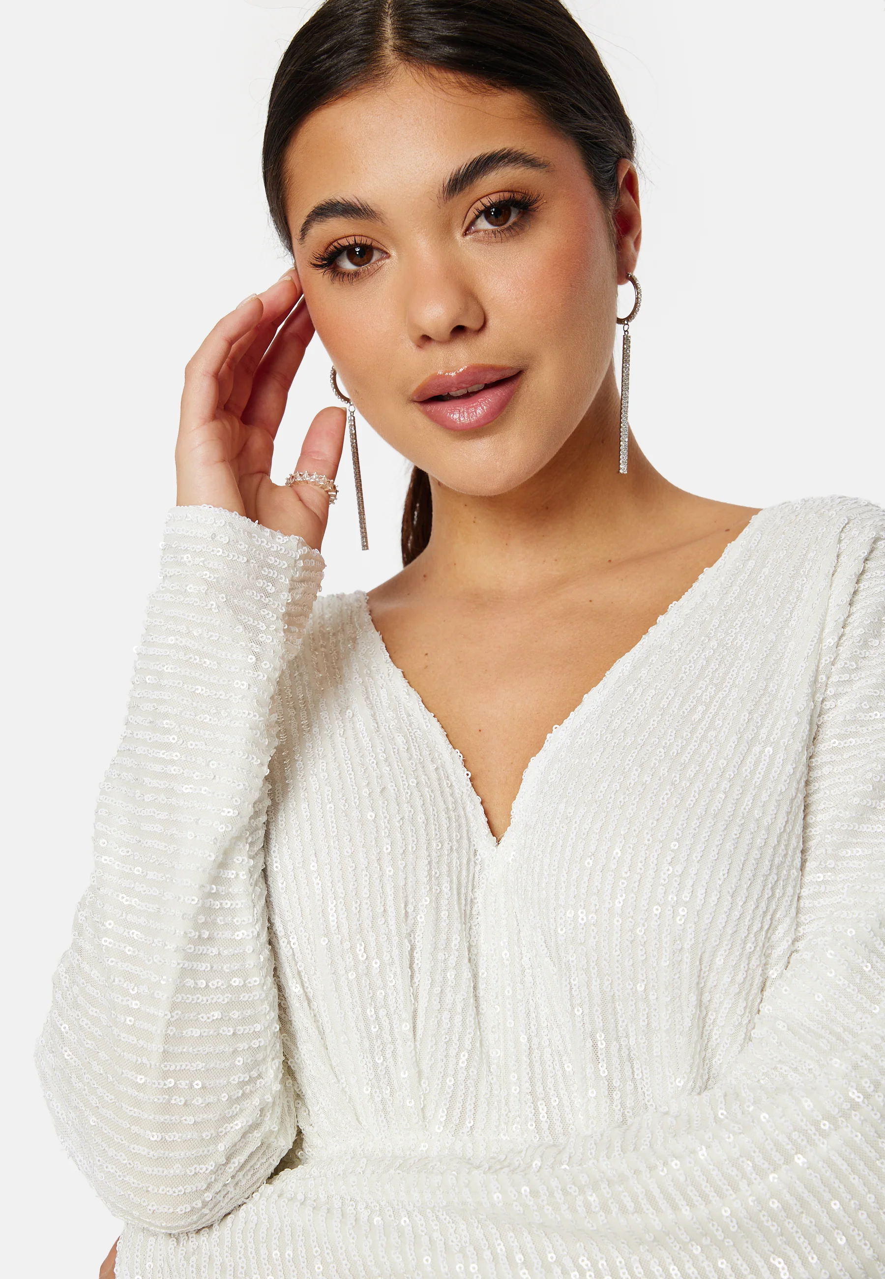 Vimaia V-Neck L/S Maxi Dress - Image 4