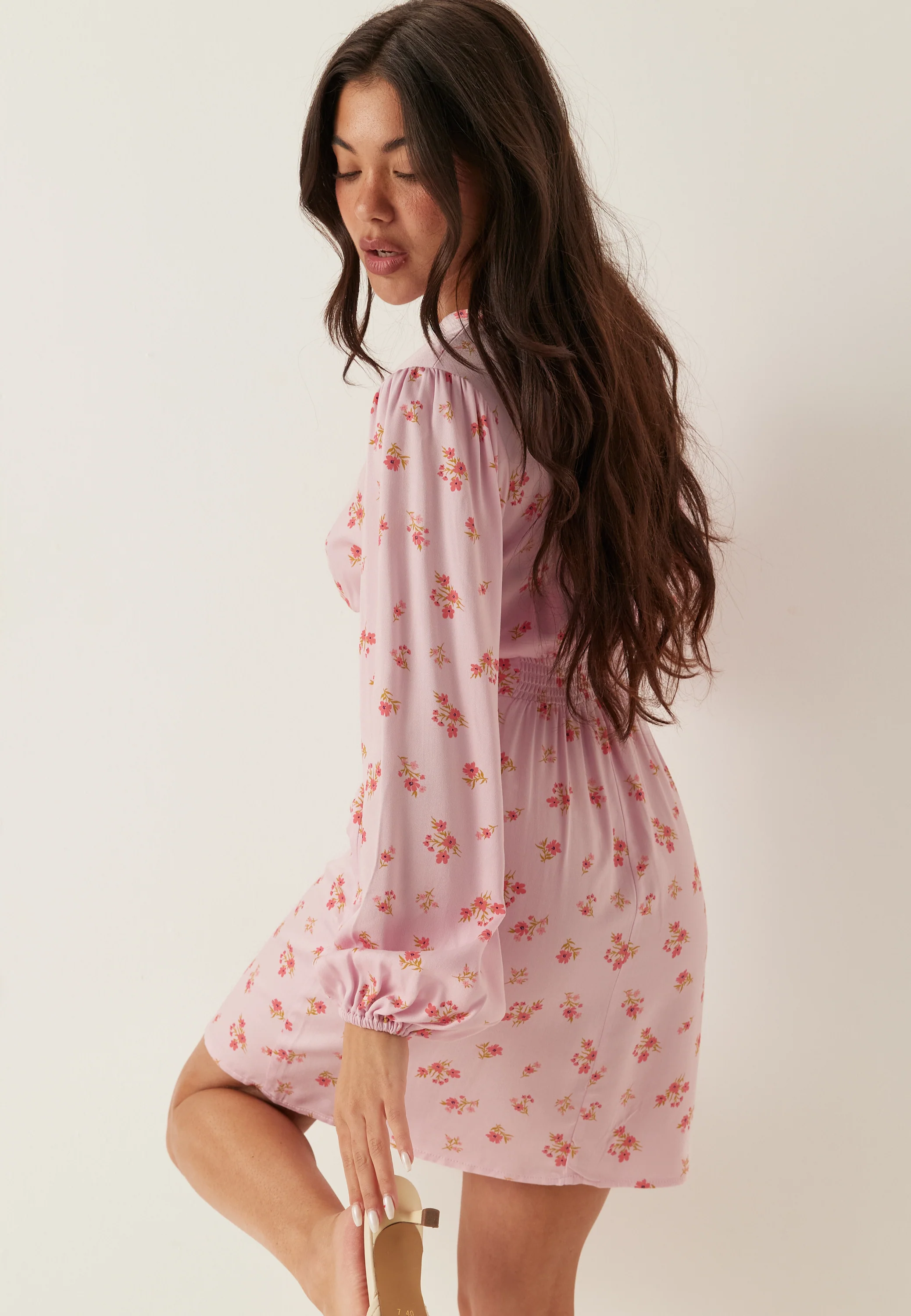VIMALIN CORBA L/S SHORT DRESS - Image 2