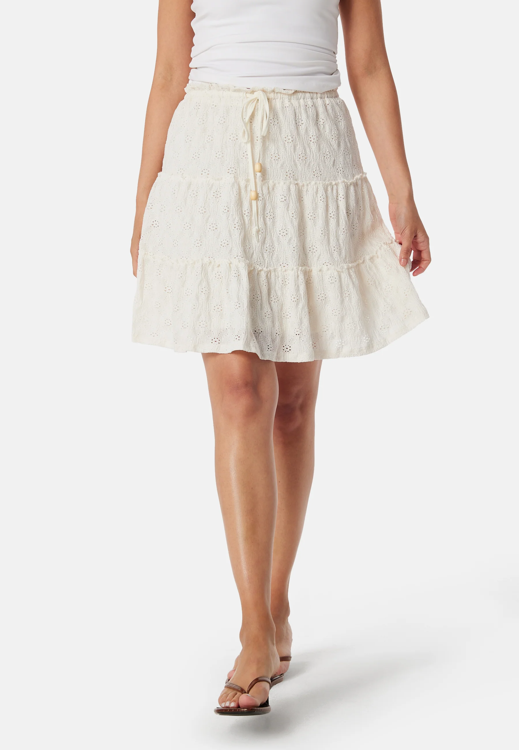Vimelanie High Waist pointelle skirt