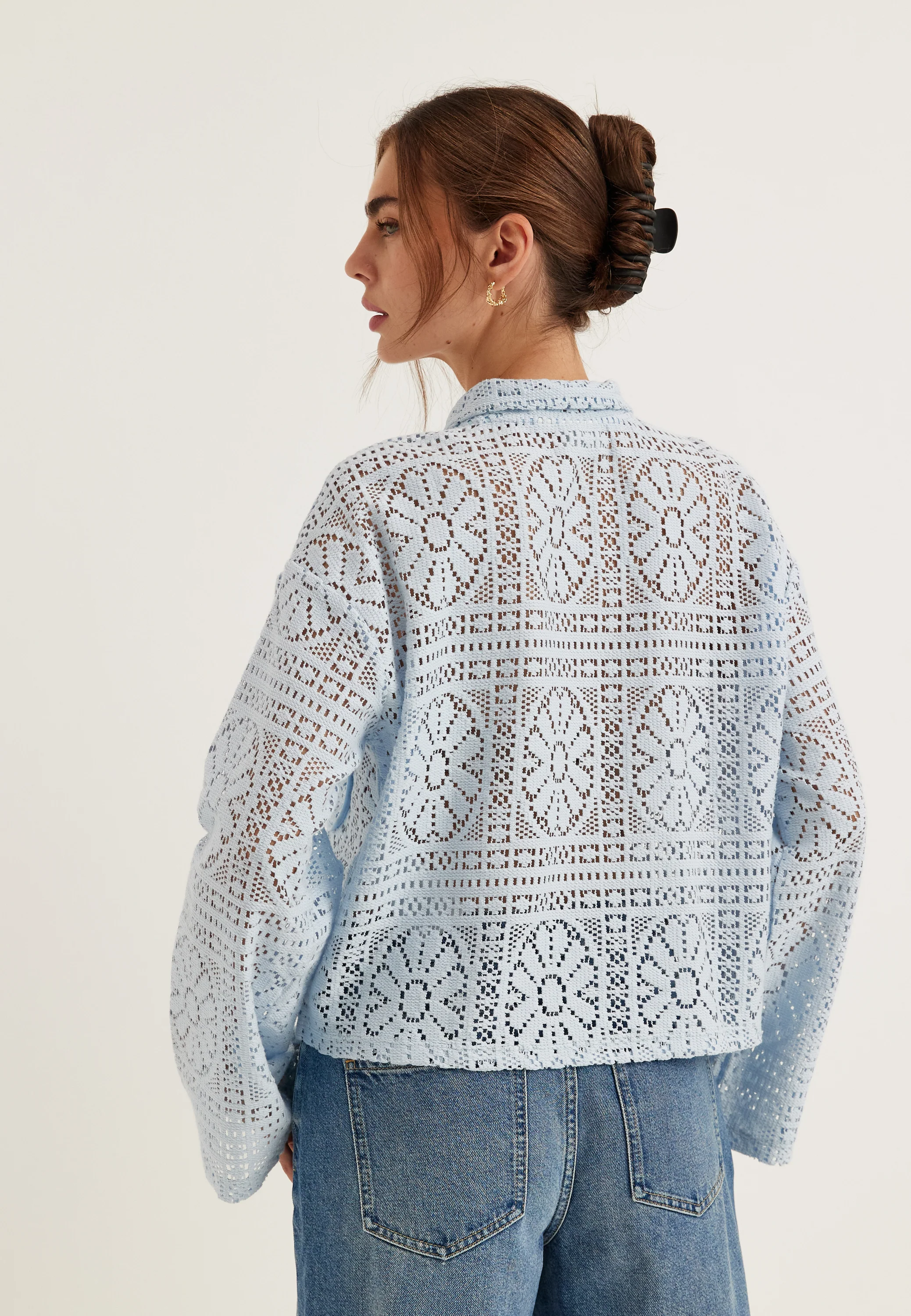 Vimerinda Crochet L/S CARDIGAN - Image 3