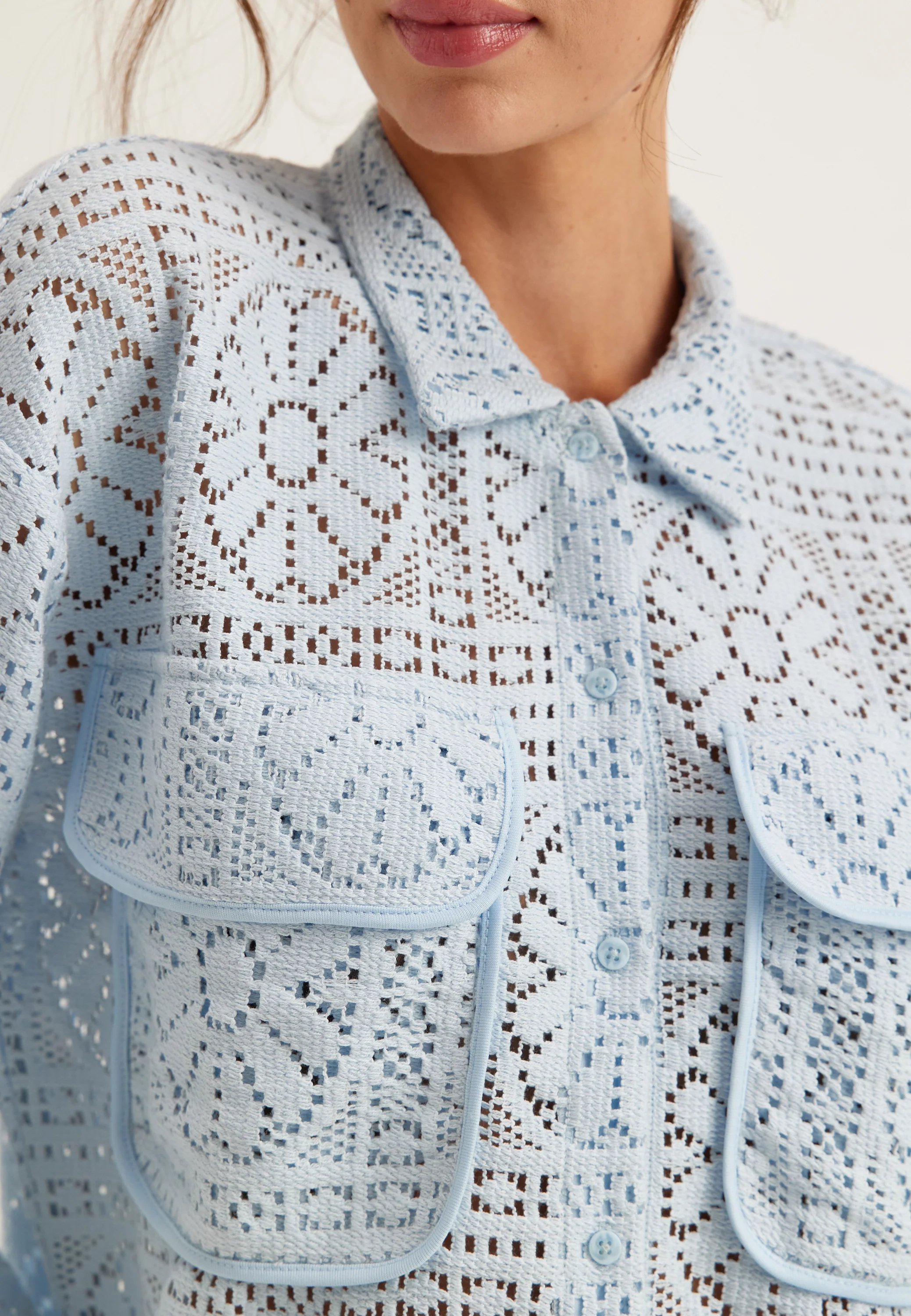 Vimerinda Crochet L/S CARDIGAN - Image 5