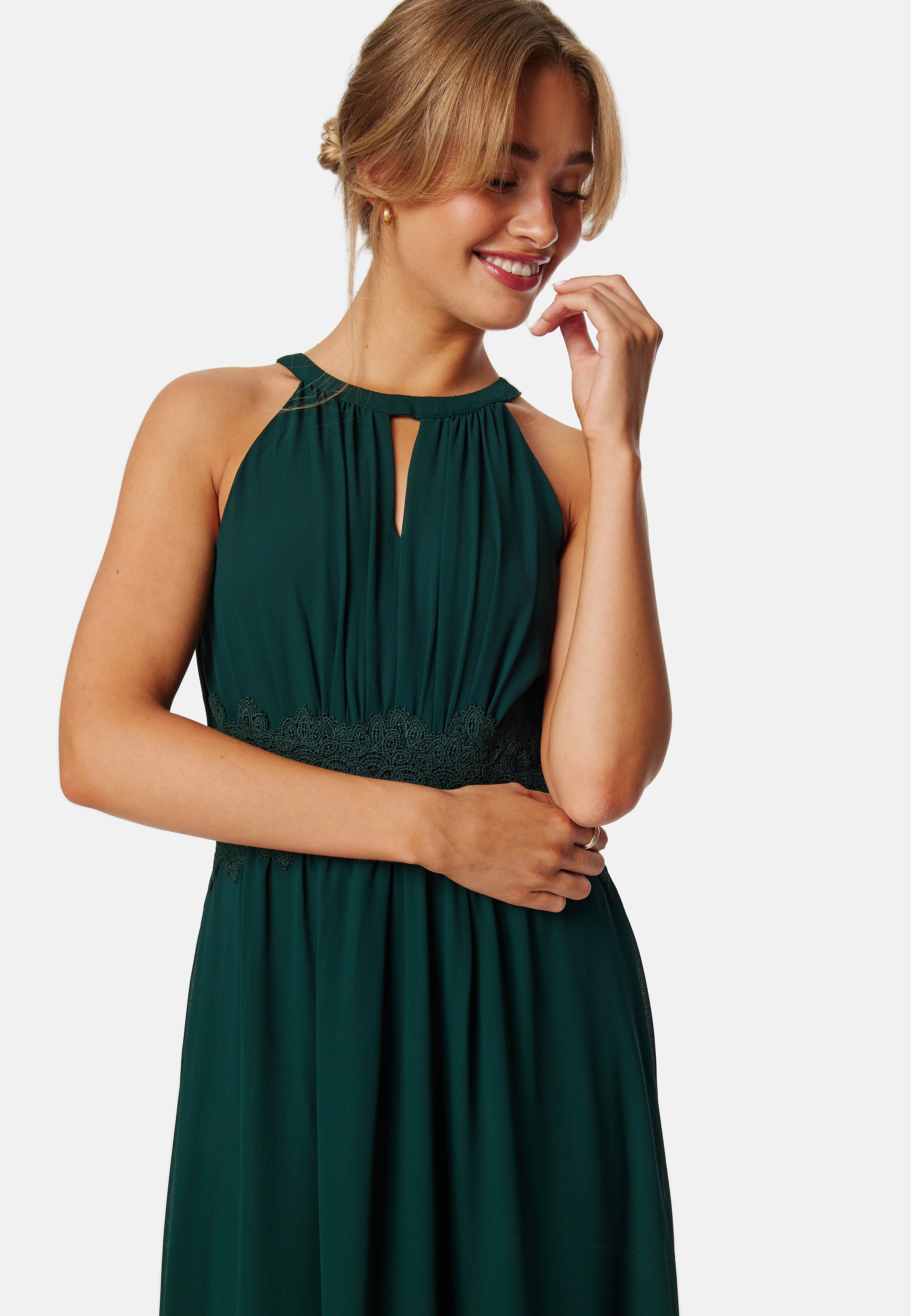 Vimilina Halterneck Maxi Dress - Image 3