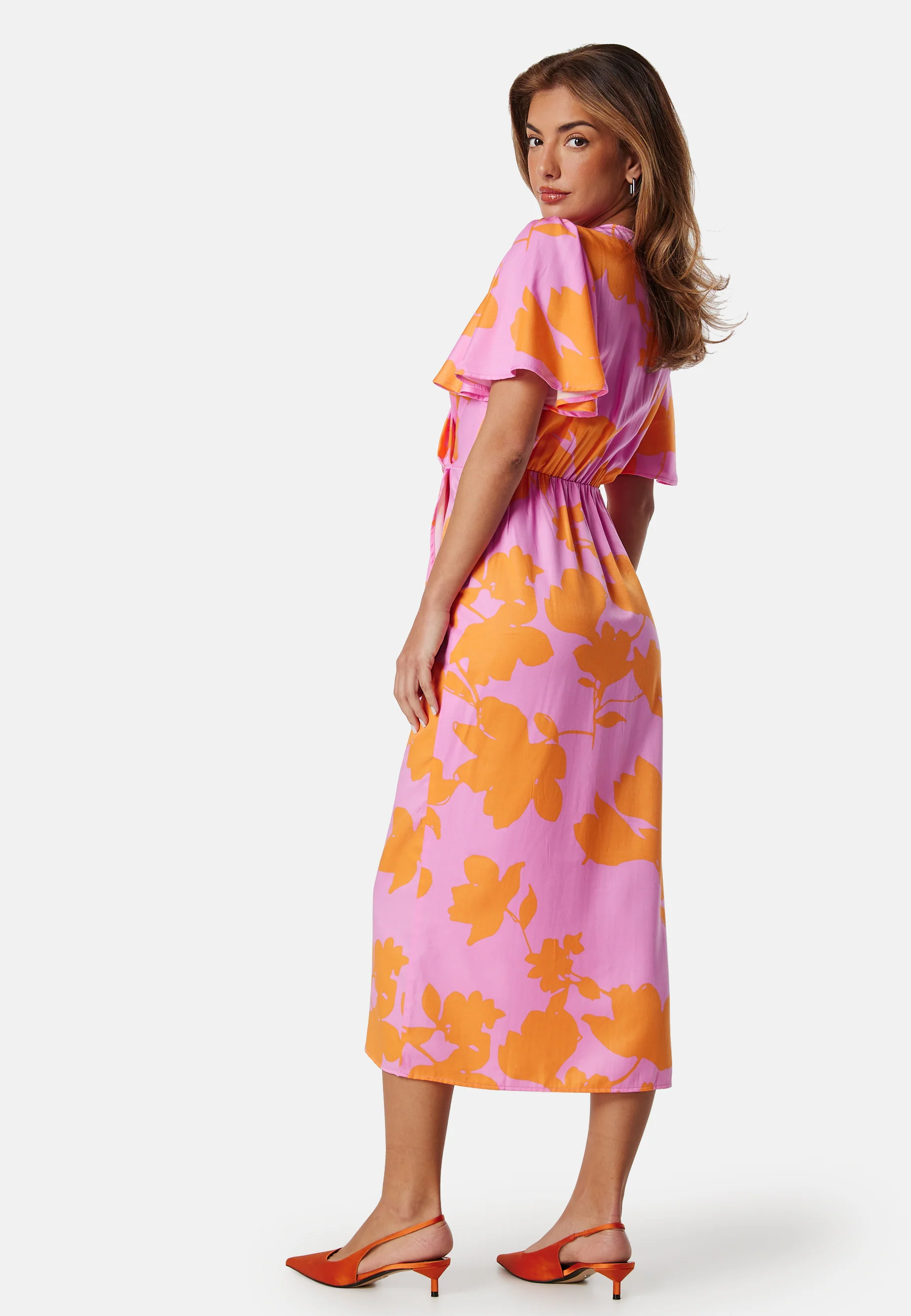 Vinakita V-Neck wrap midi - Image 2