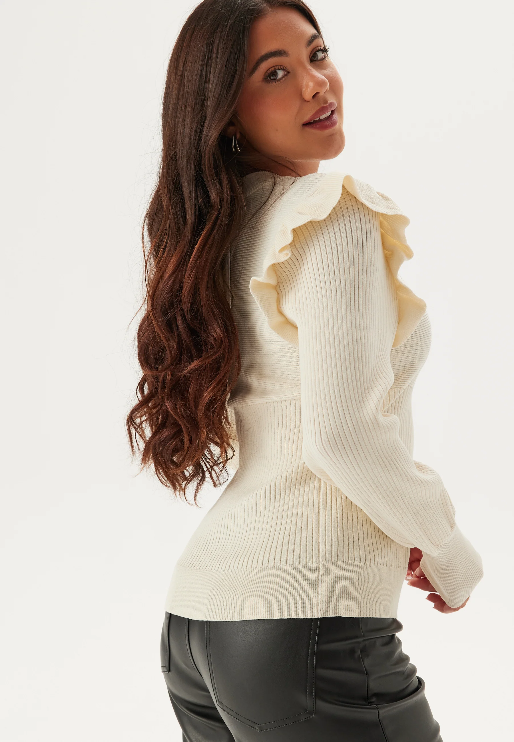 Vineira O-neck L/S RIB KNIT TO - Image 2