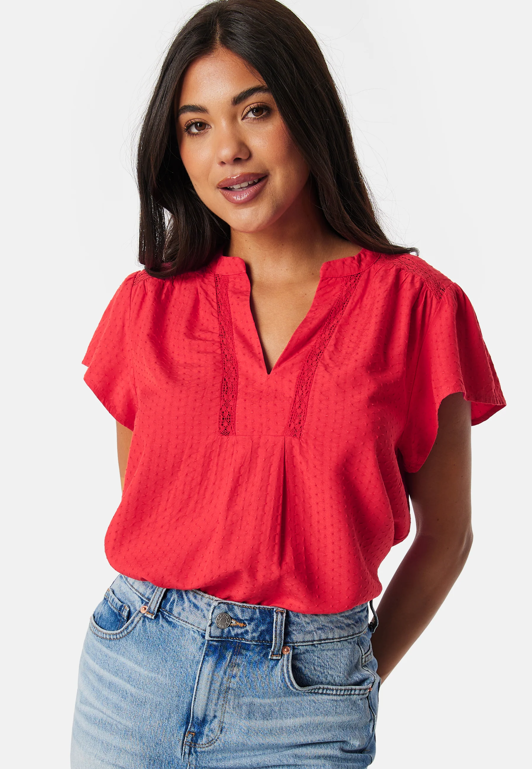 Vinensa V-Neck S/S top