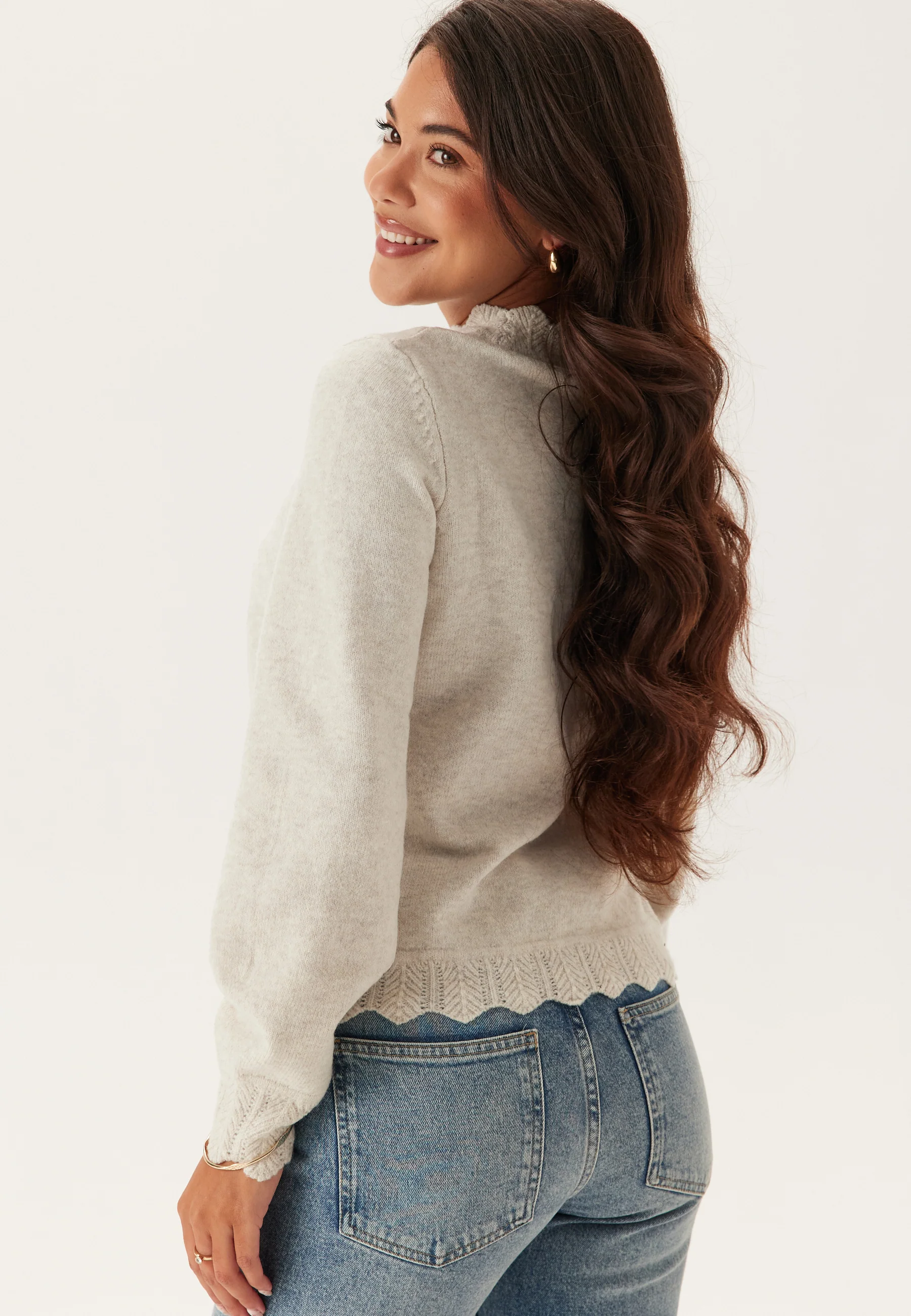 Vinikolina O-neck L/S KNIT TOP - Image 2