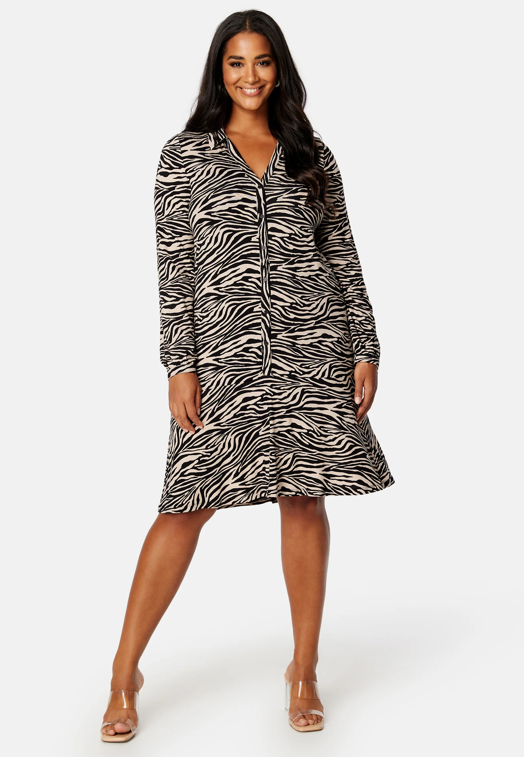 Viola button dress - Image 6