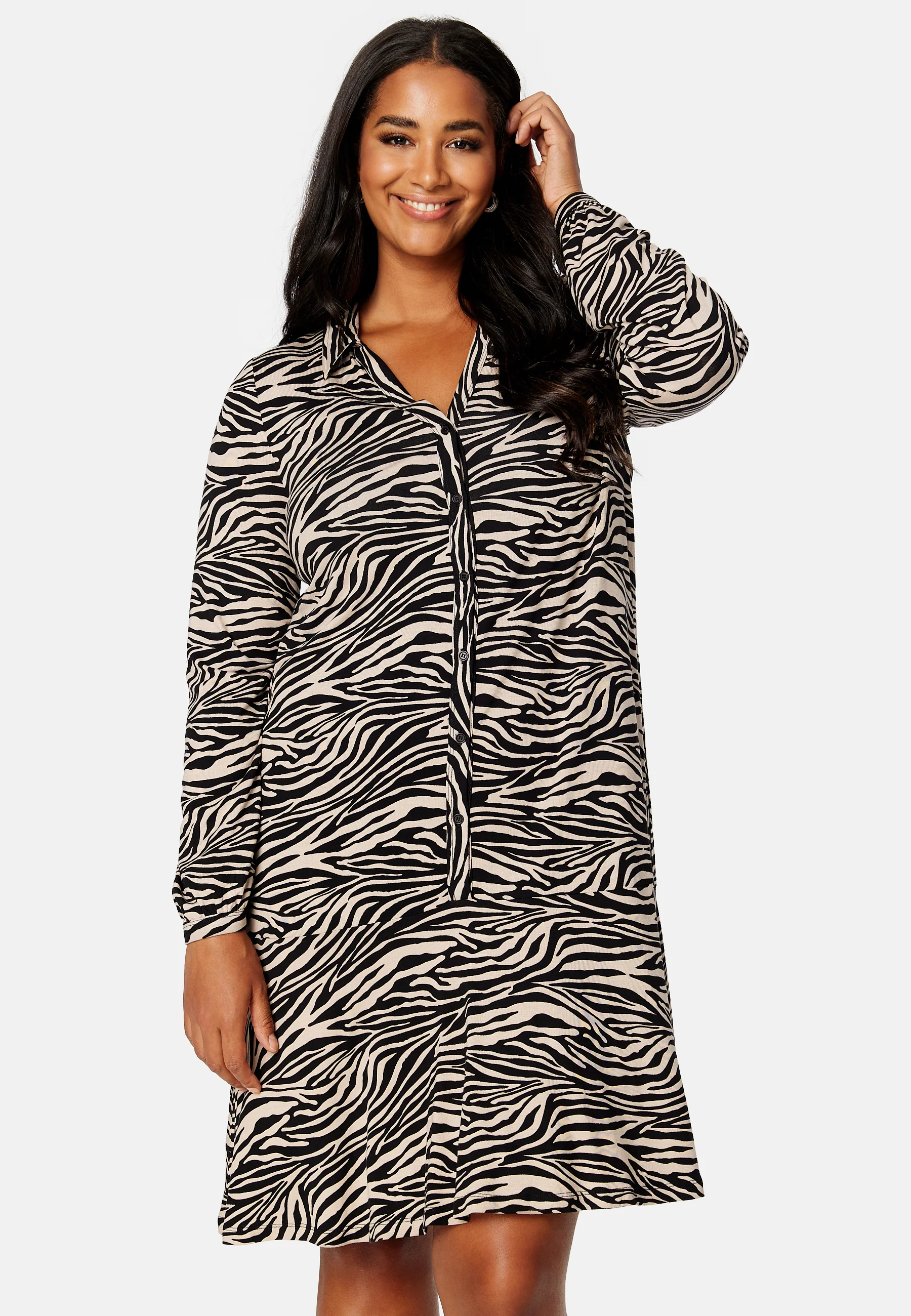 Viola button dress - Image 8