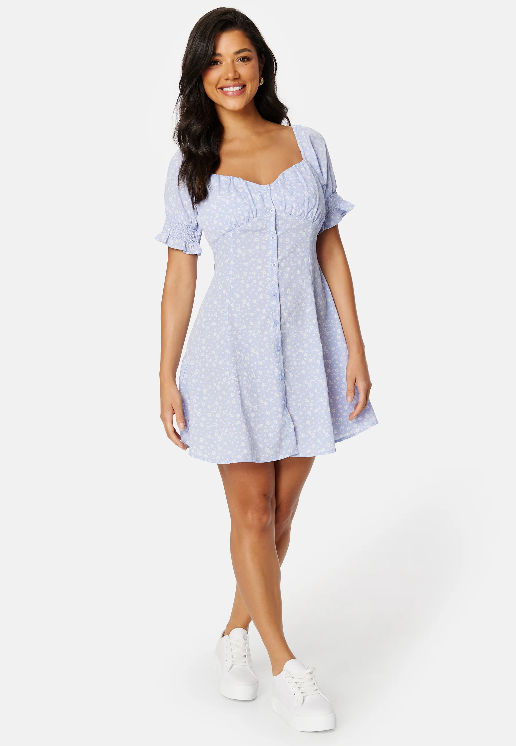 Violie puff sleeve dress - Image 3