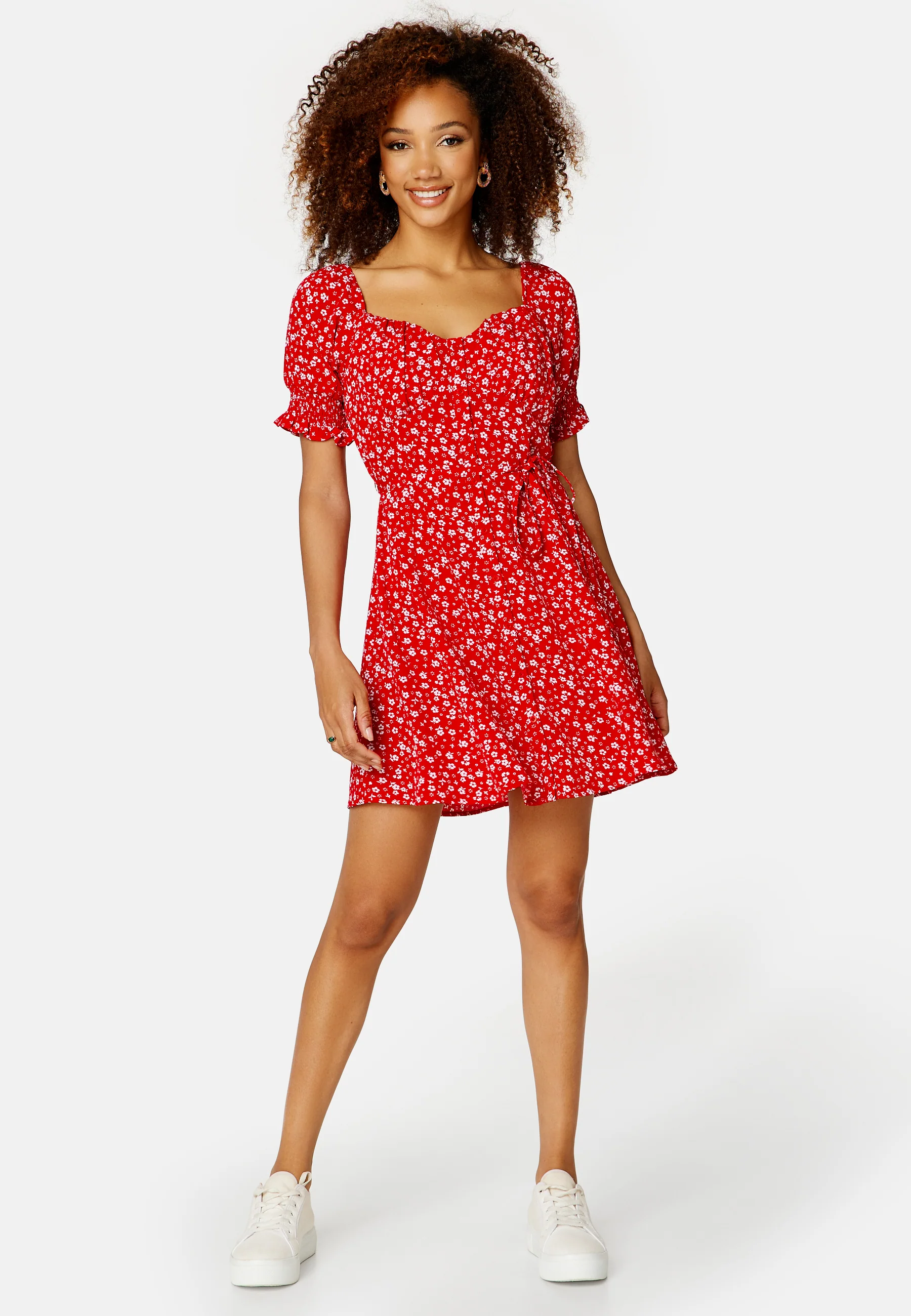 Violie puff sleeve dress