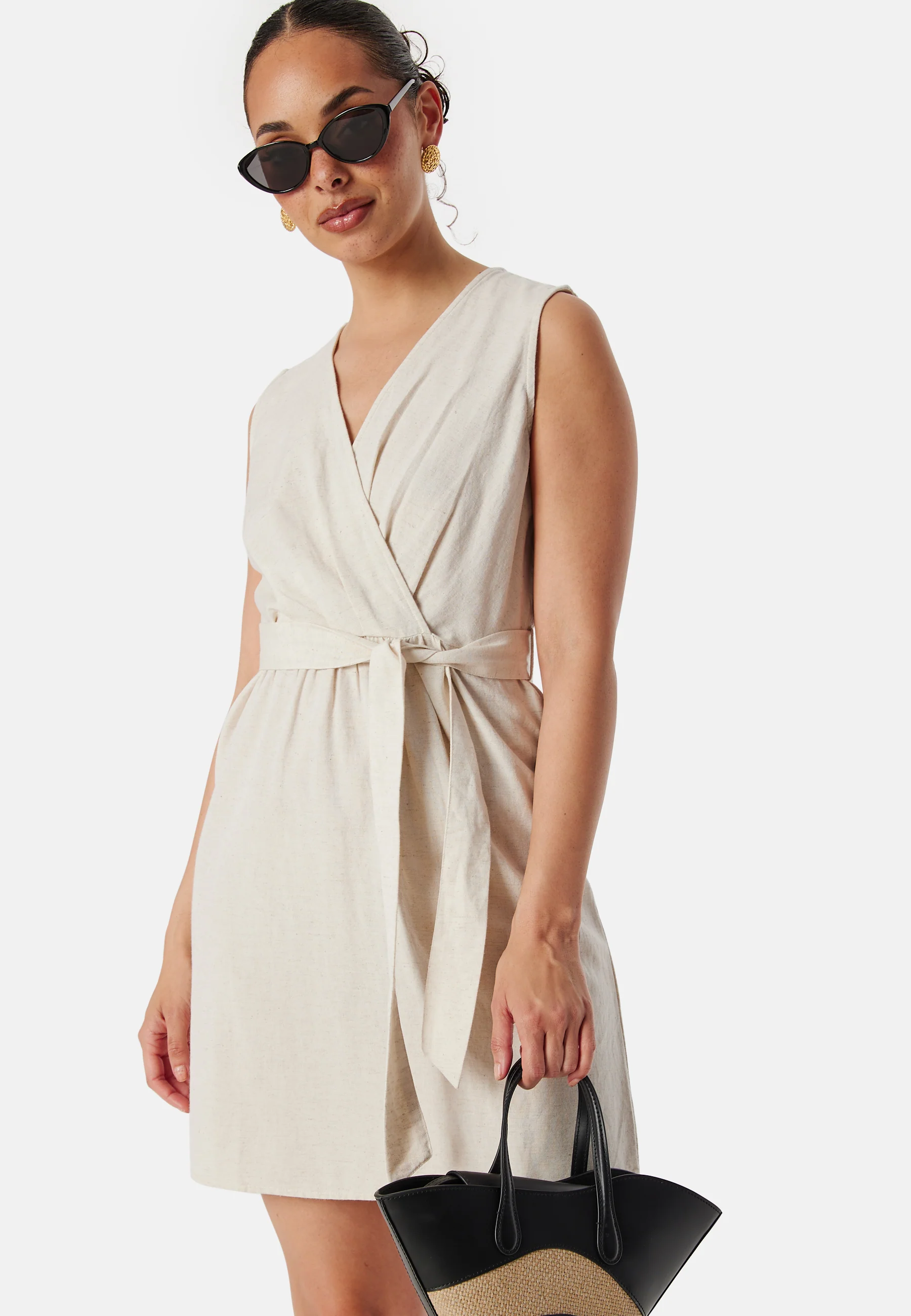 Viprisilla S/L V-Neck short dress