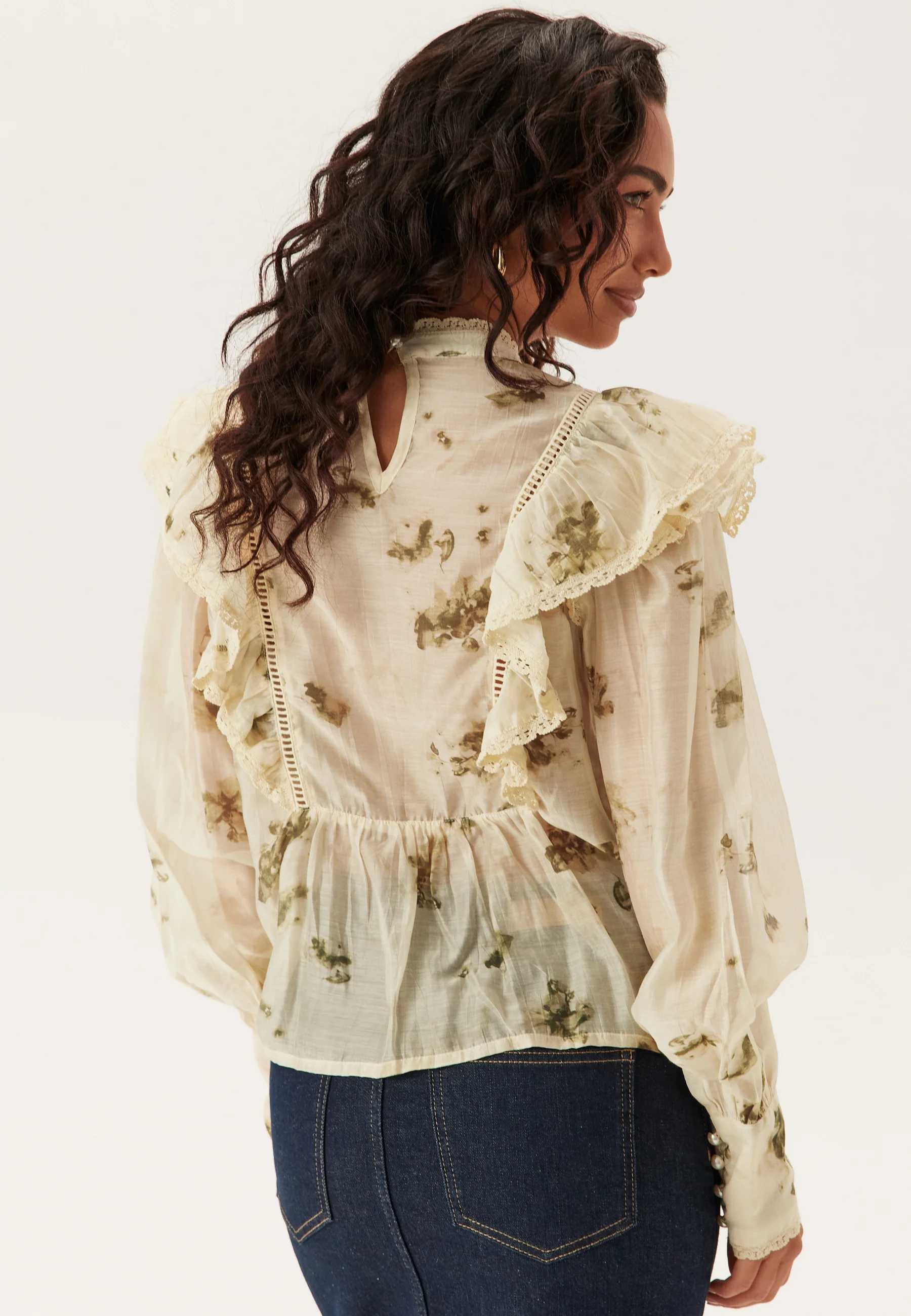 Viremo L/S FRILL TOP FRILL TOP - Image 2