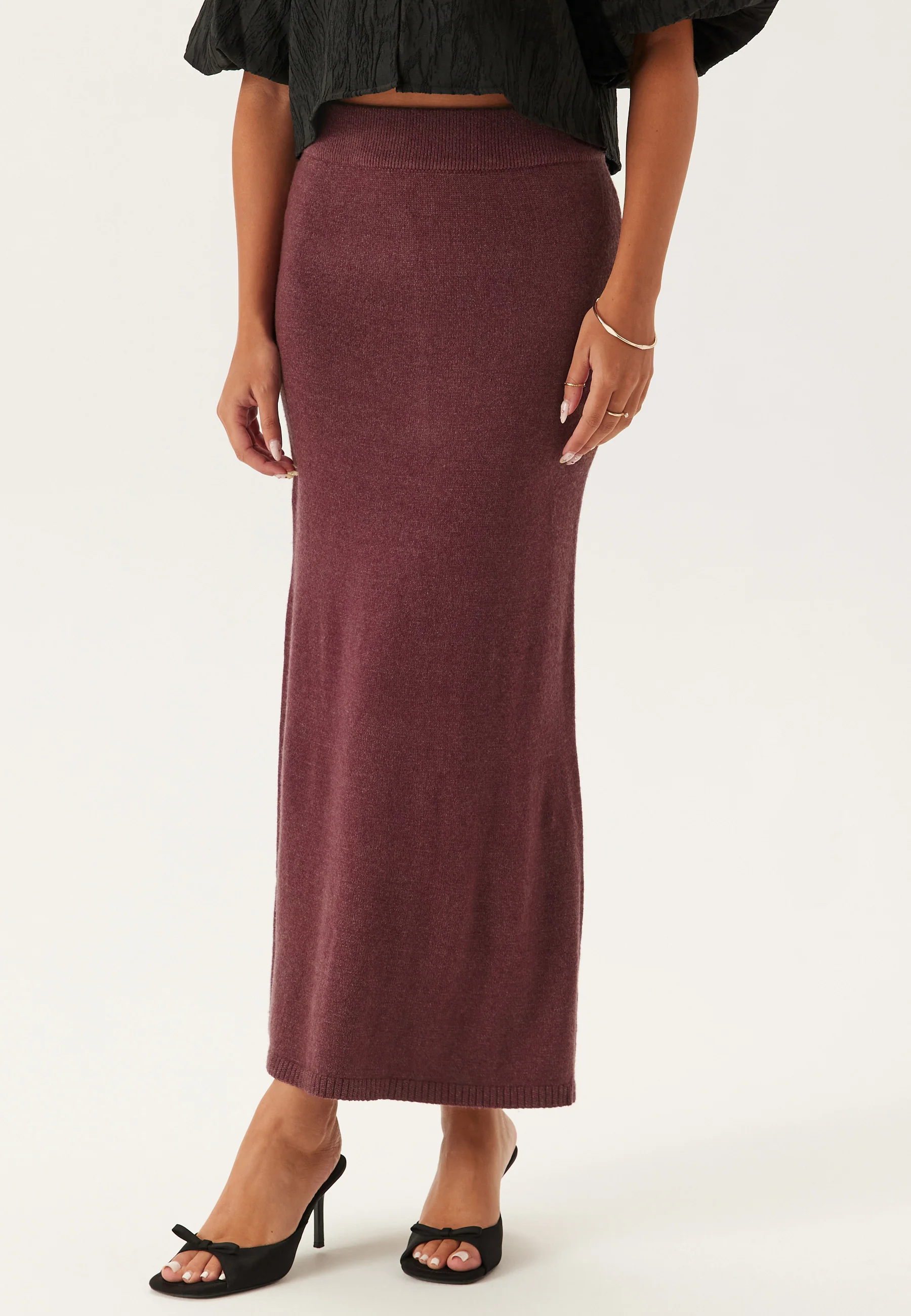 Viril Ankle Knit Skirt