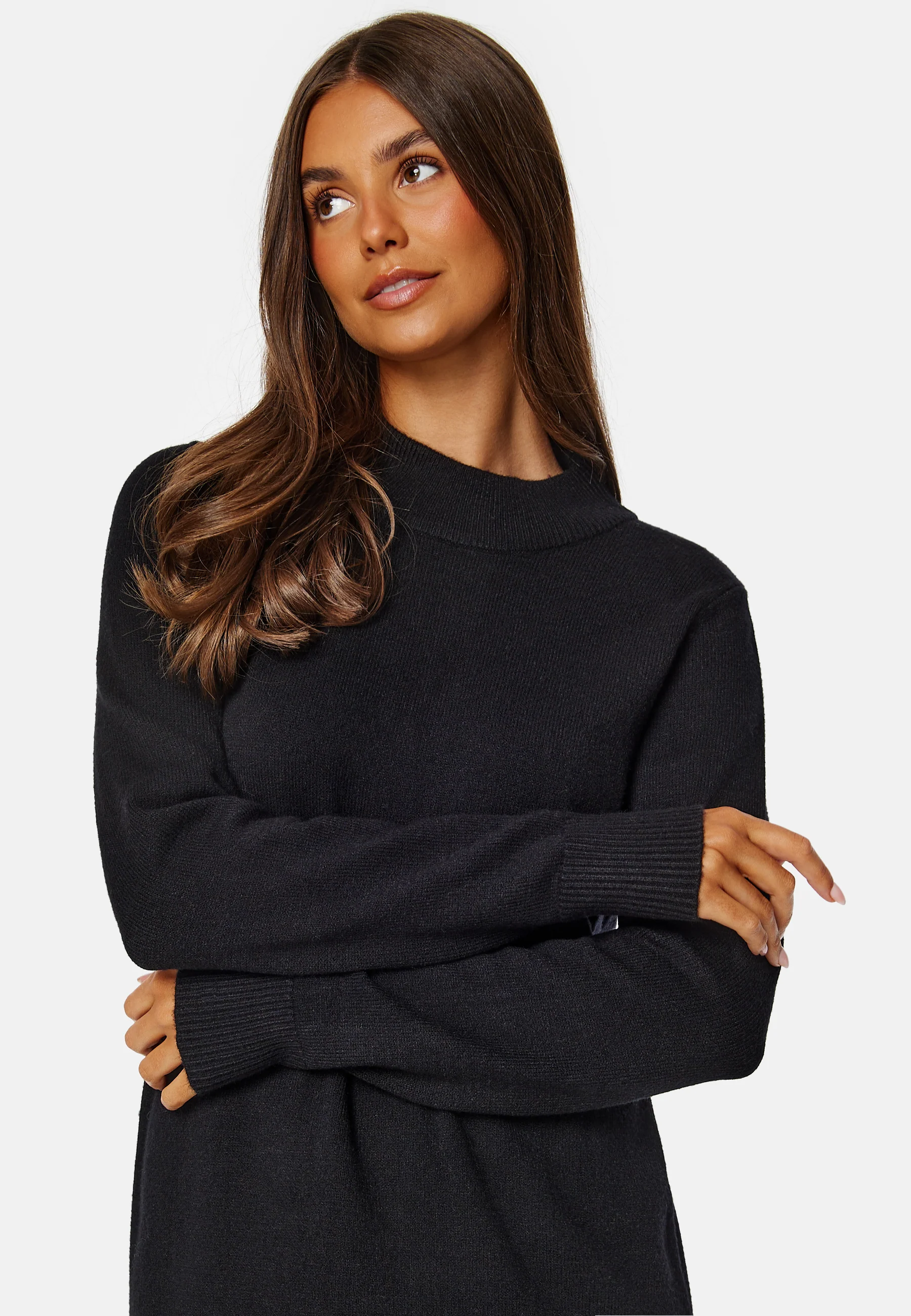 Viril Crew Neck Midi Dress - Image 3