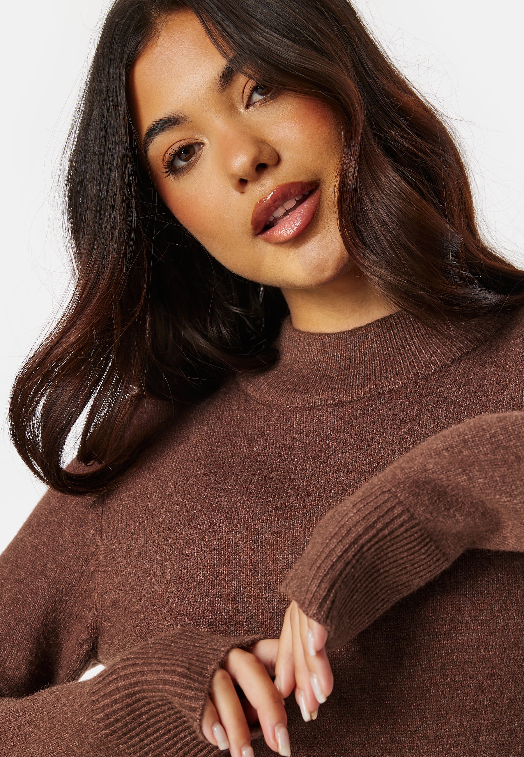 Viril Crew Neck Midi Dress - Image 3