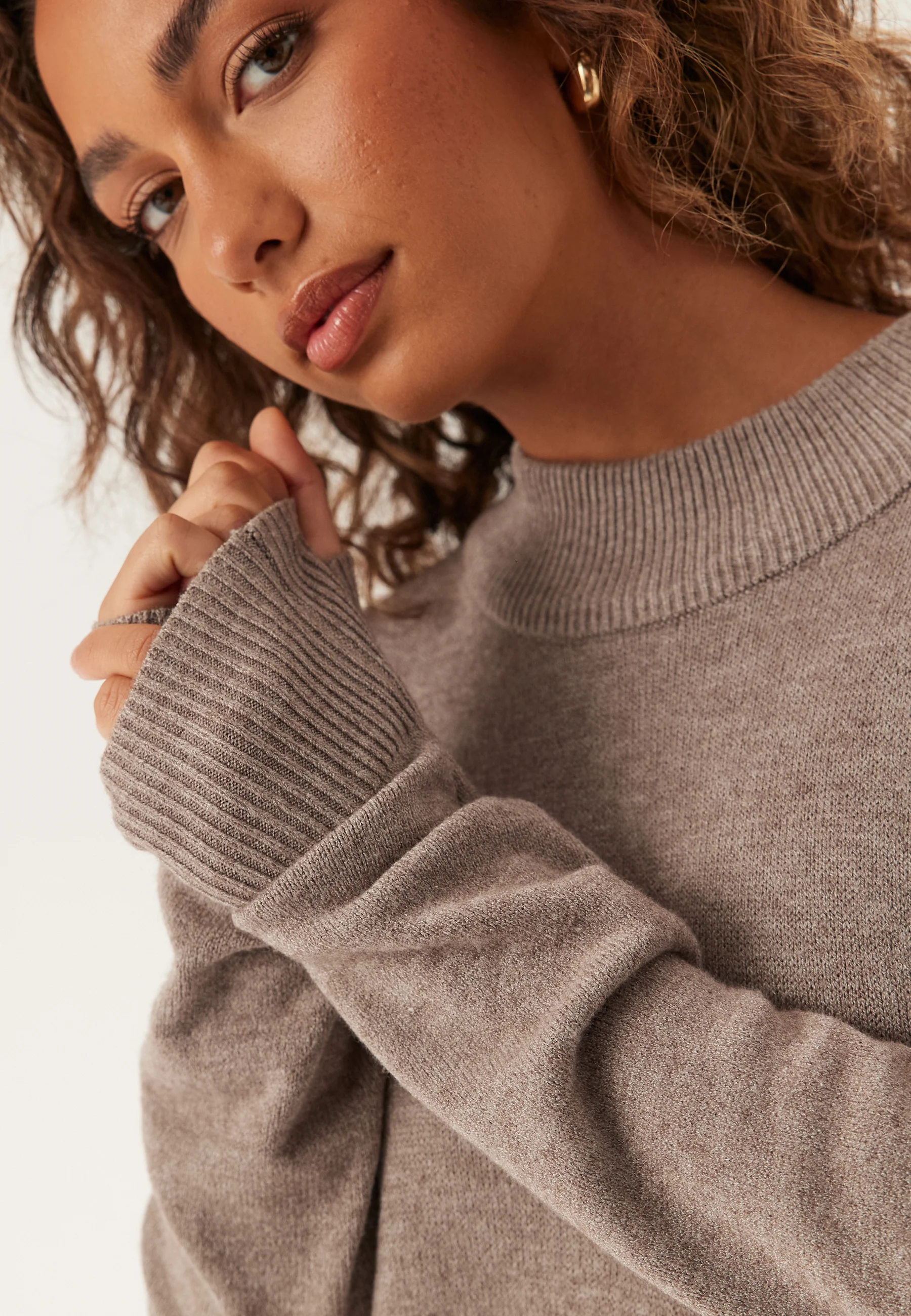 Viril Crew Neck Midi Dress - Image 4