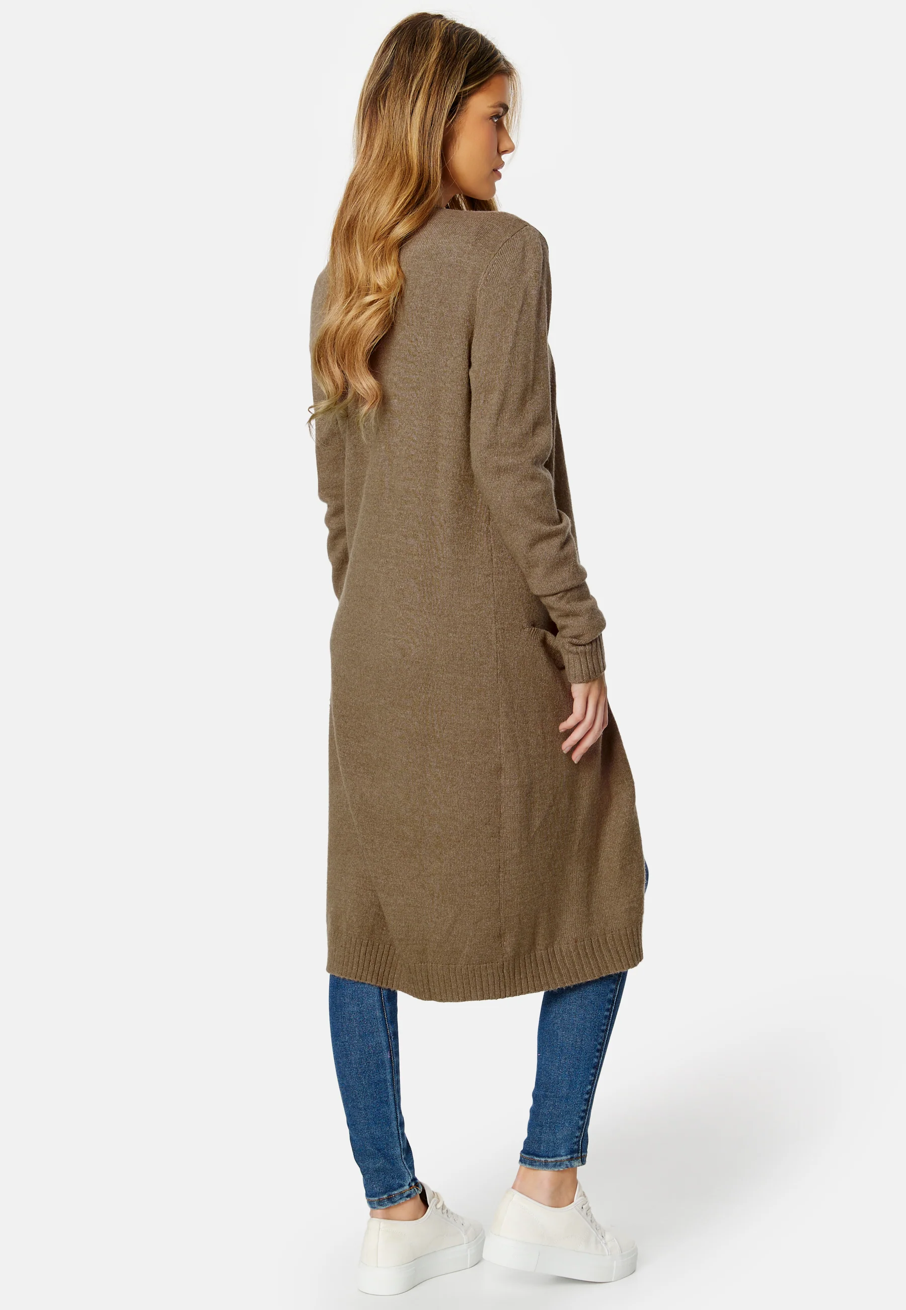 Viril Long Knit Cardigan - Image 2