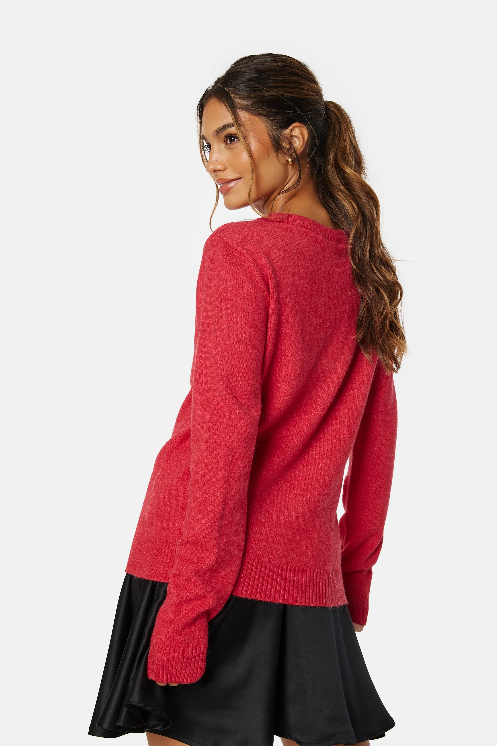 Viril O-neck L/S Knit Top - Image 2