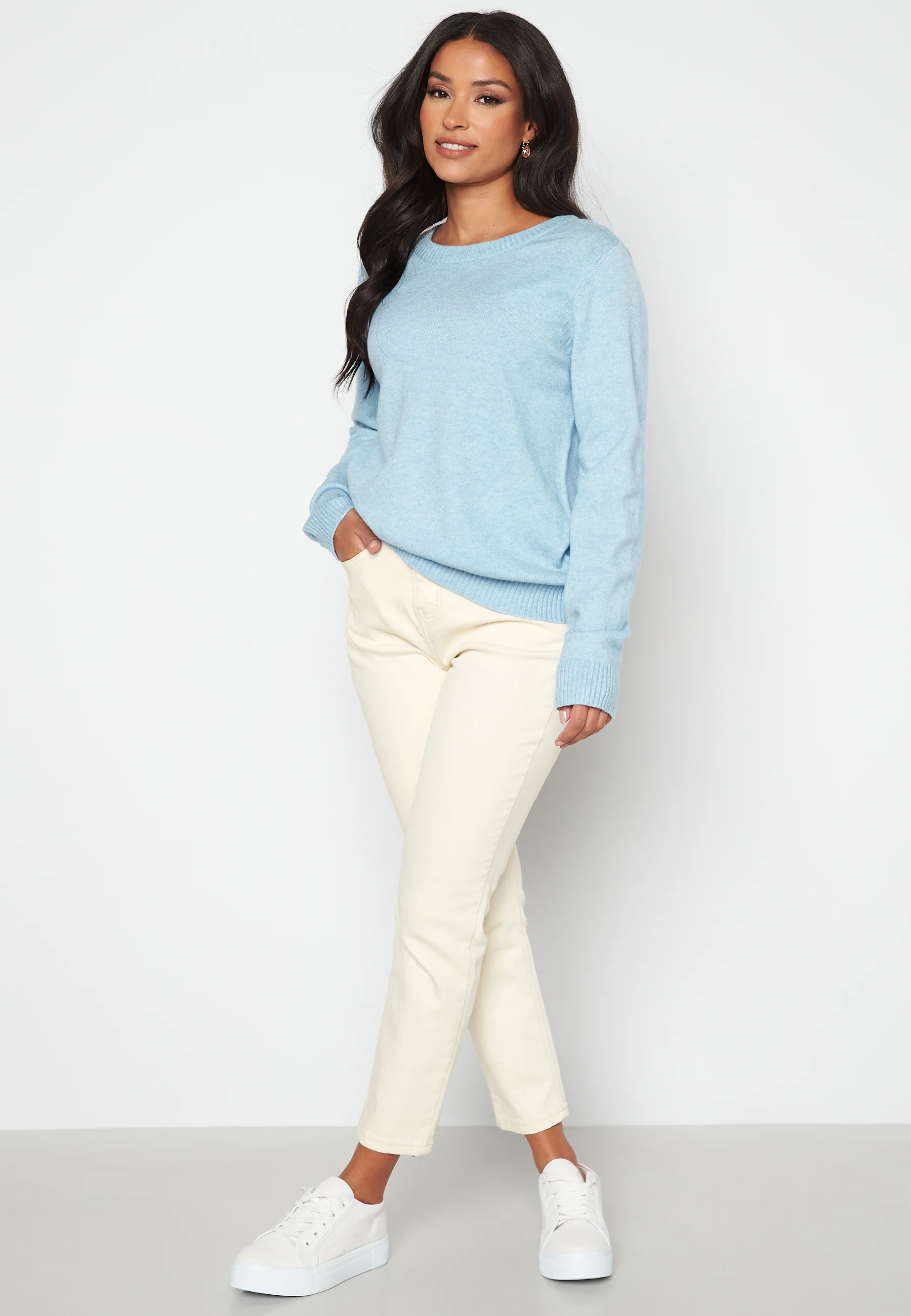 Viril O-neck L/S Knit Top - Image 2