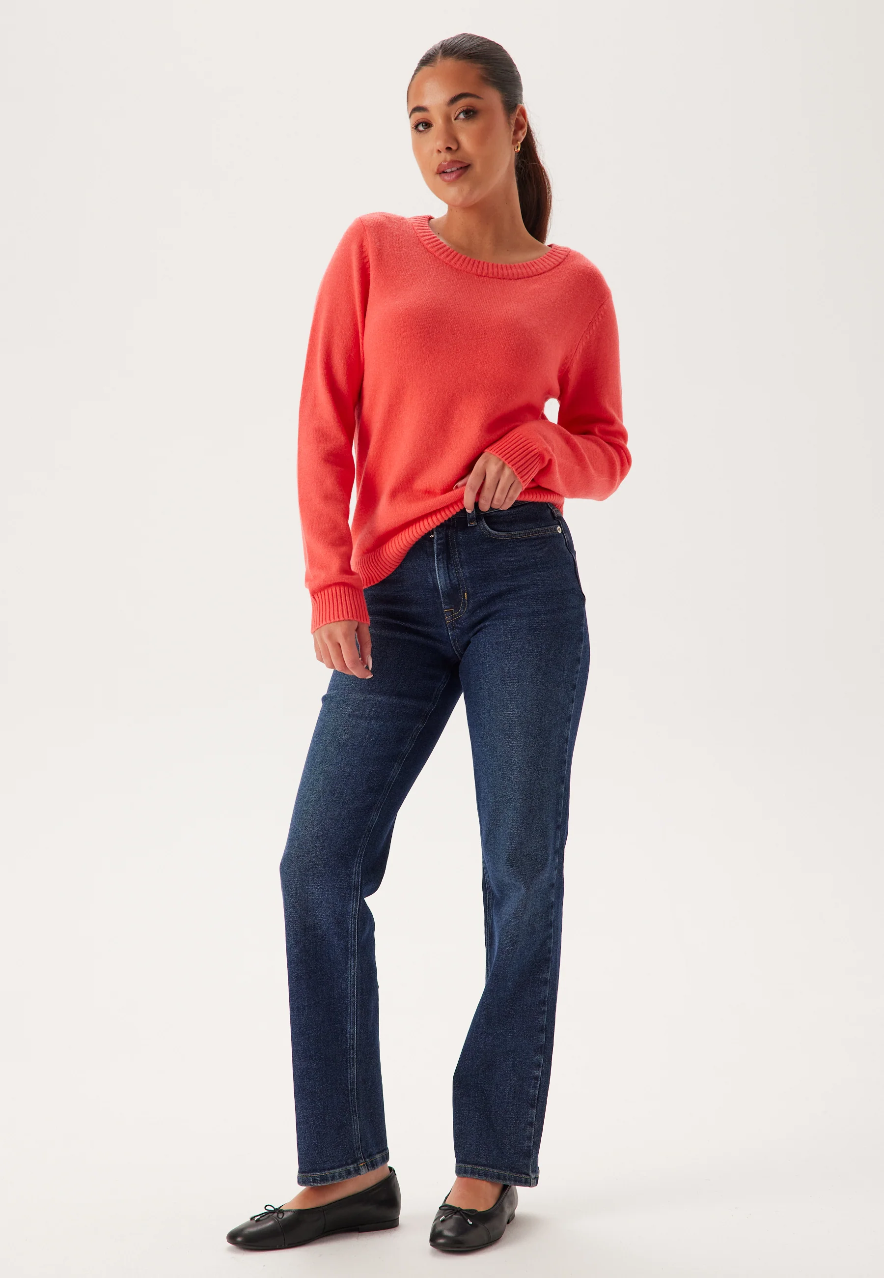 Viril O-neck L/S Knit Top - Image 3
