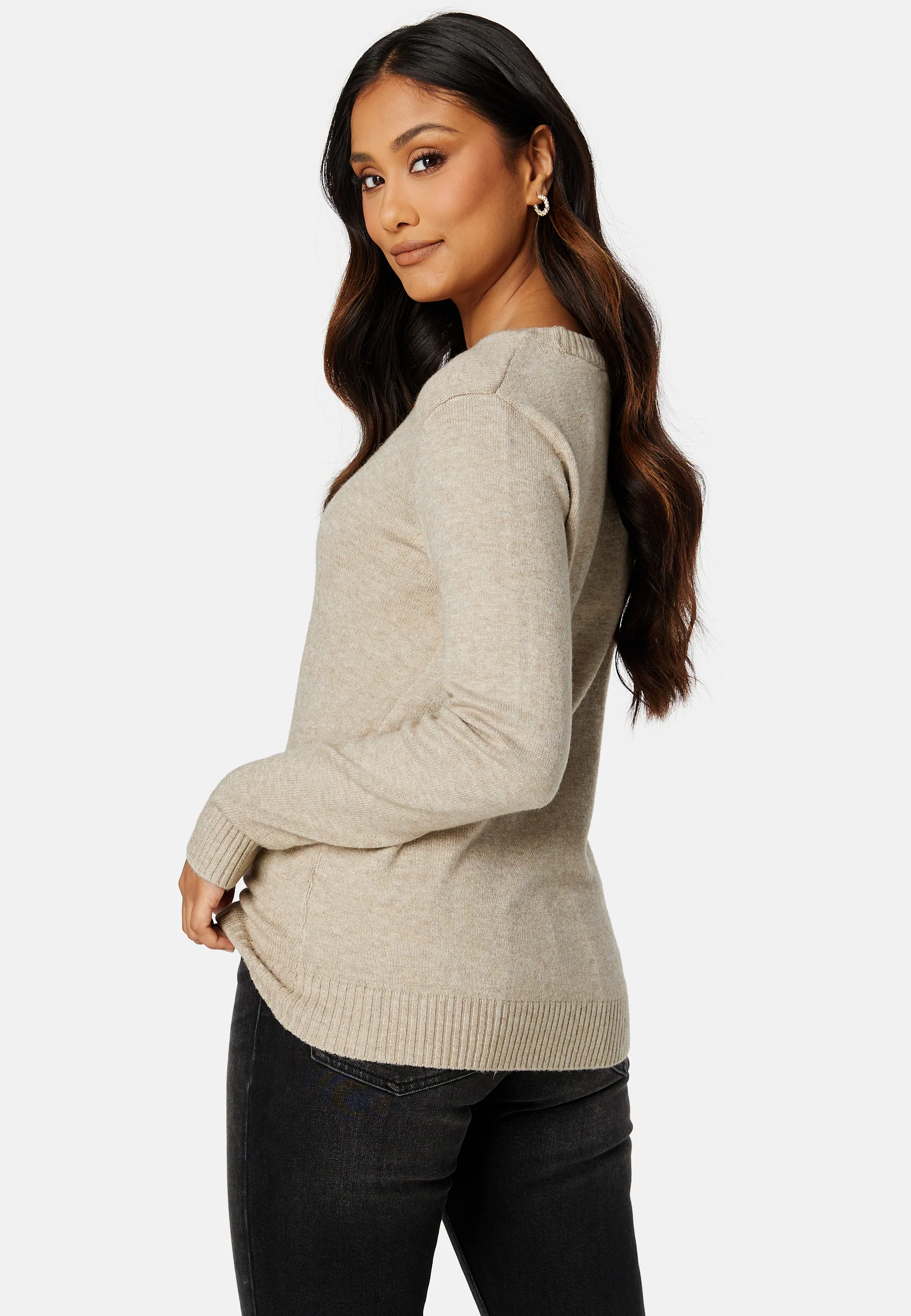 Viril O-neck L/S Knit Top - Image 3