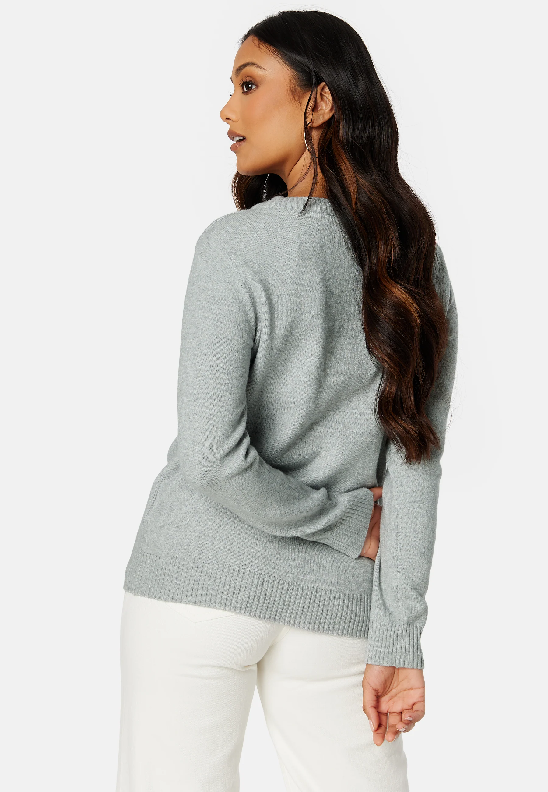 Viril O-neck L/S Knit Top - Image 3