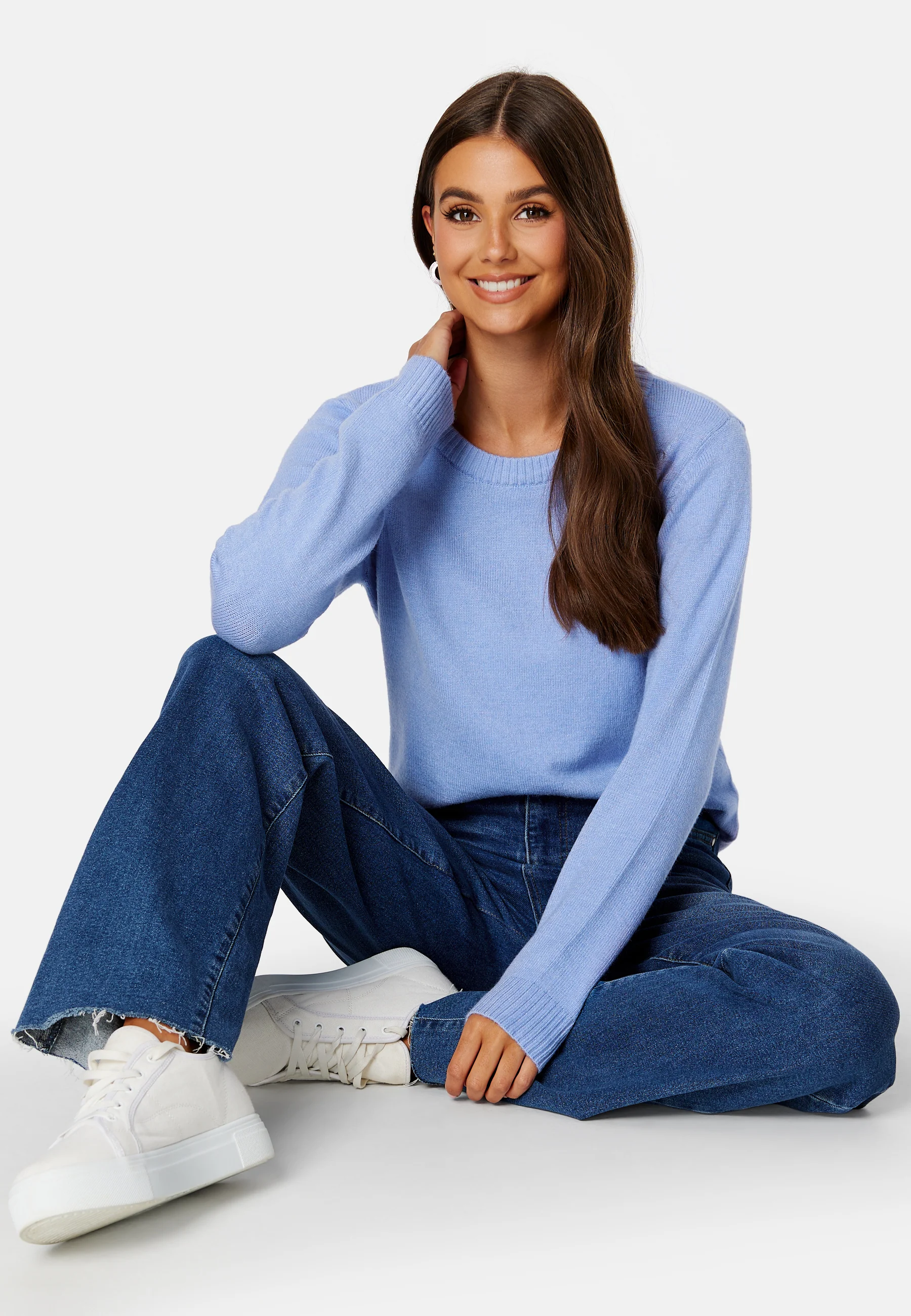 Viril O-neck L/S Knit Top - Image 4