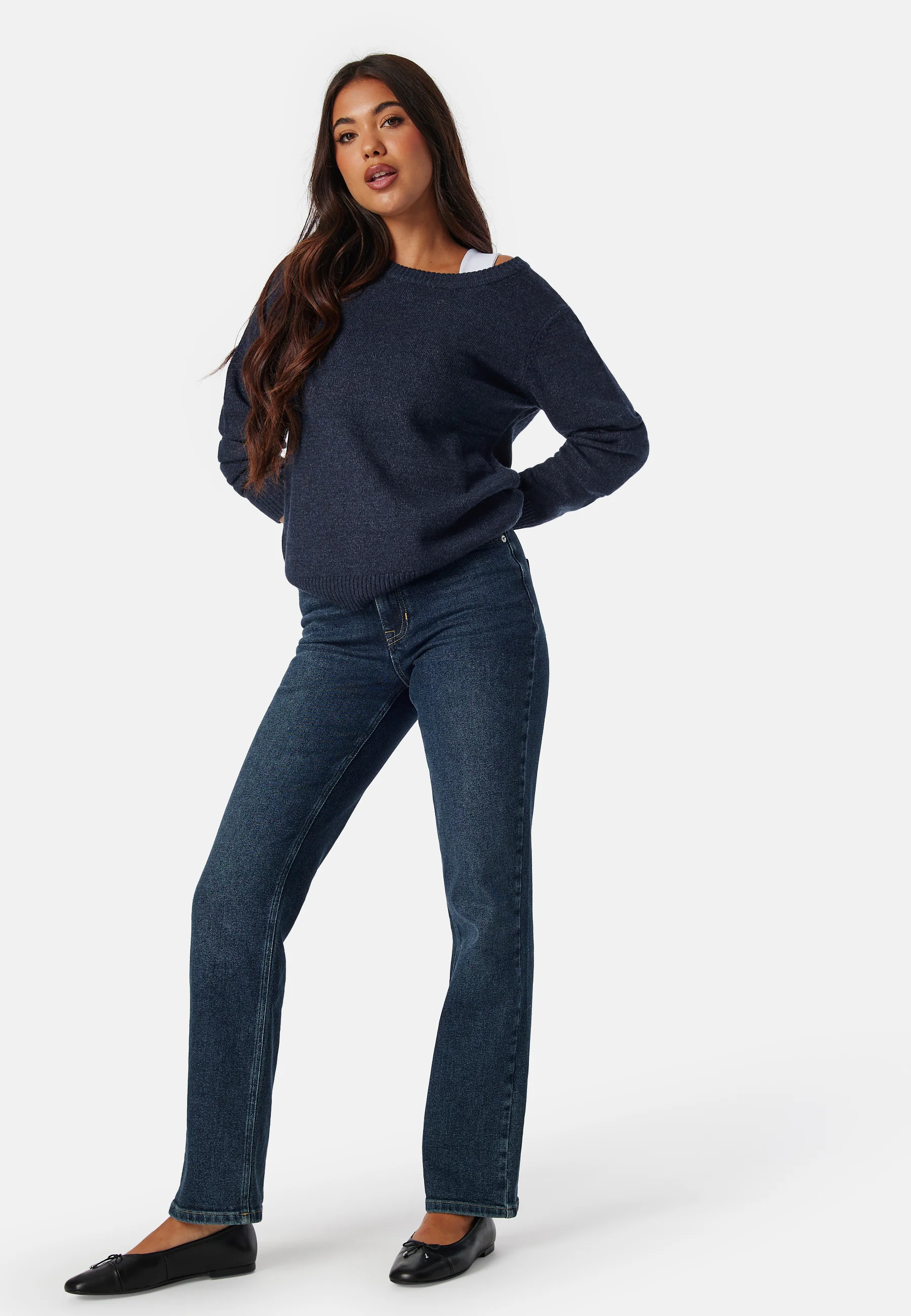 Viril O-neck L/S Knit Top - Image 3