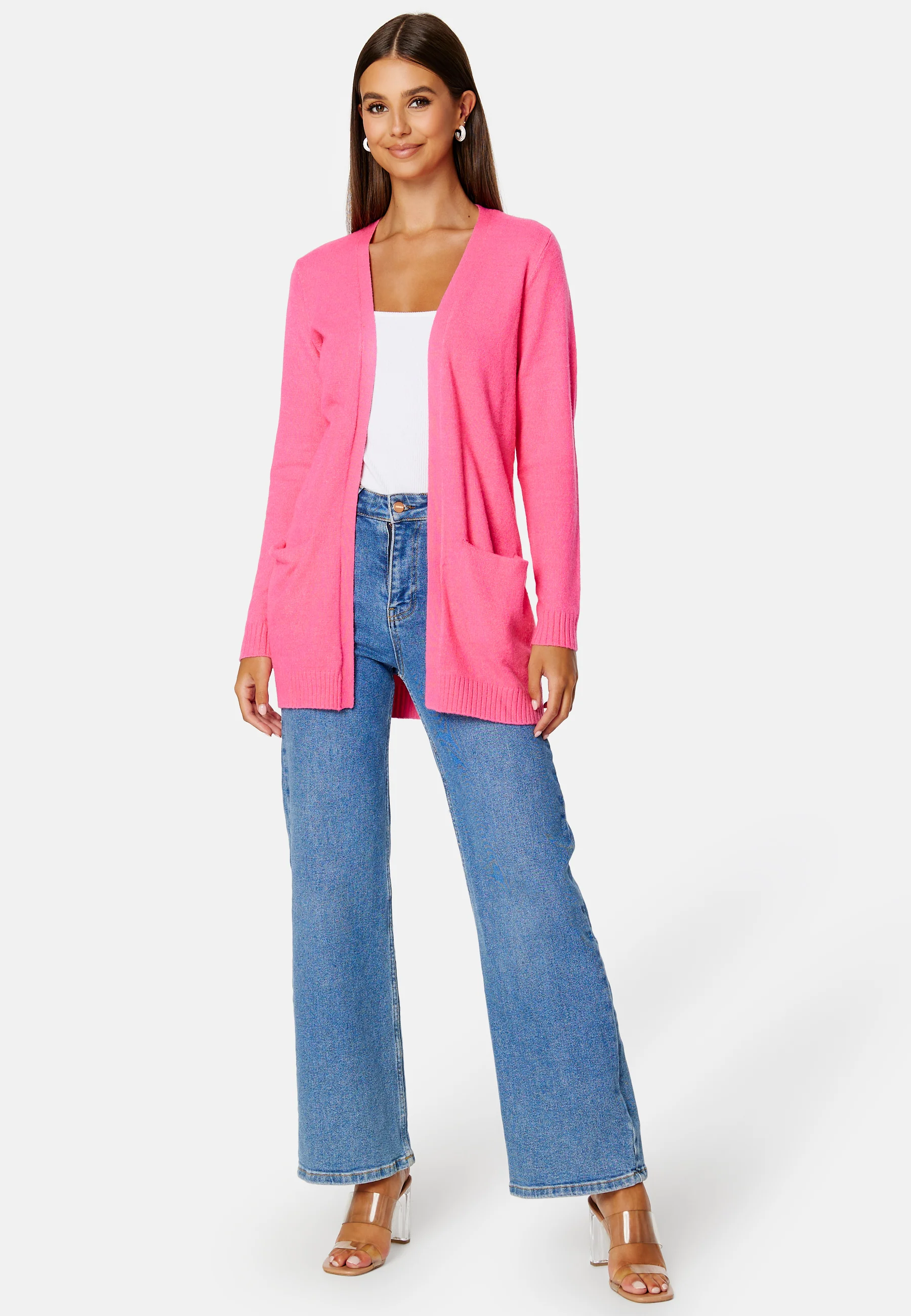 Viril Open L/S Knit Cardigan - Image 2