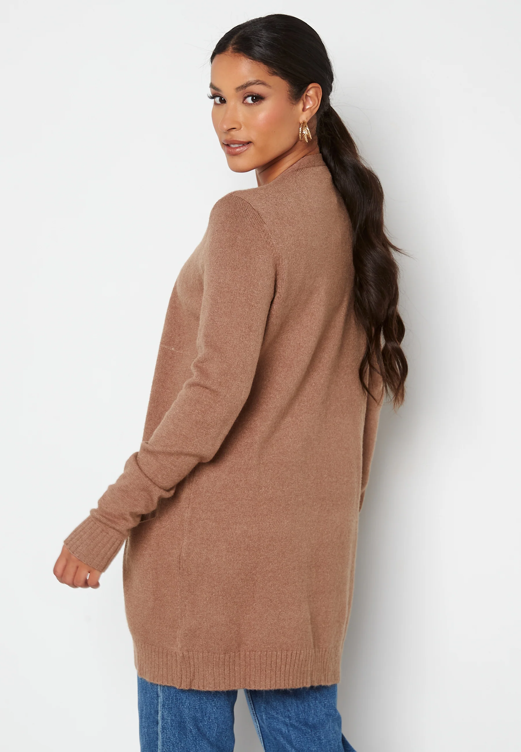 Viril Open L/S Knit Cardigan - Image 3