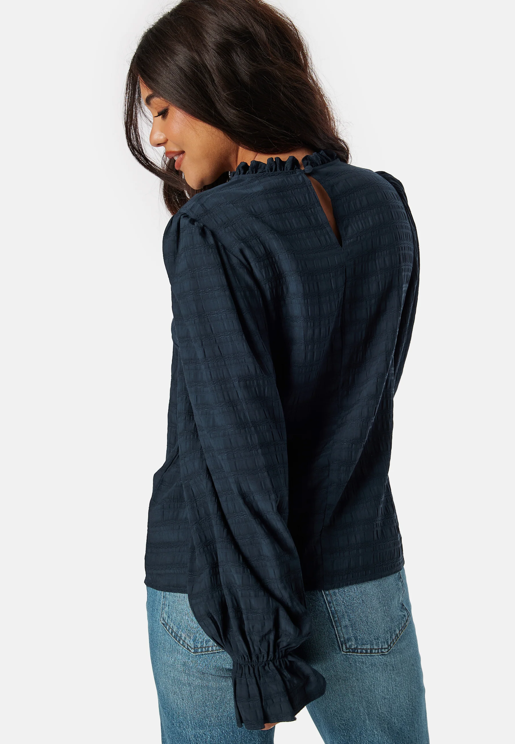 Viscose Frill Blouse - Image 3