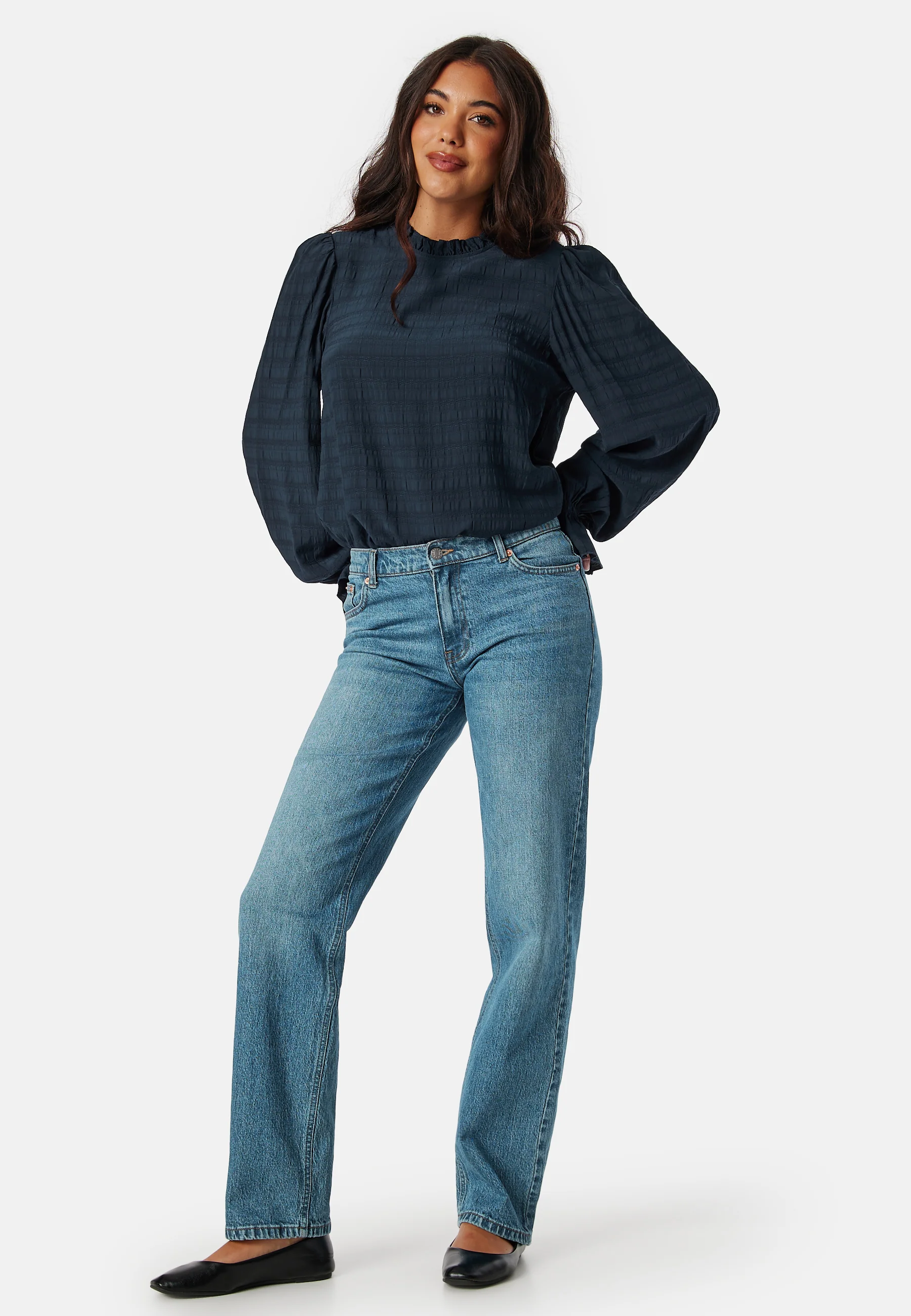 Viscose Frill Blouse - Image 4
