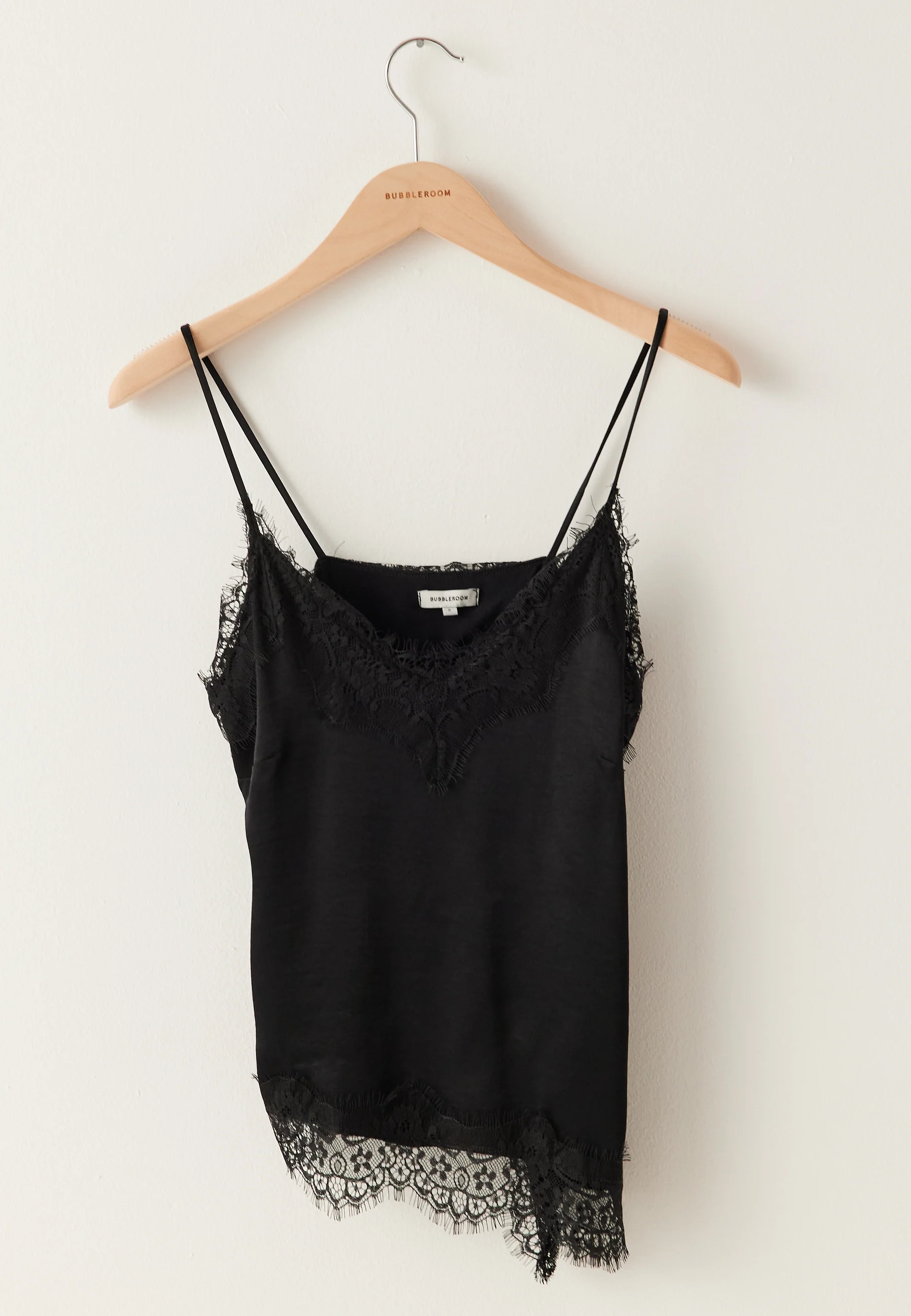 Viscose Satin Lace Singlet - Image 6