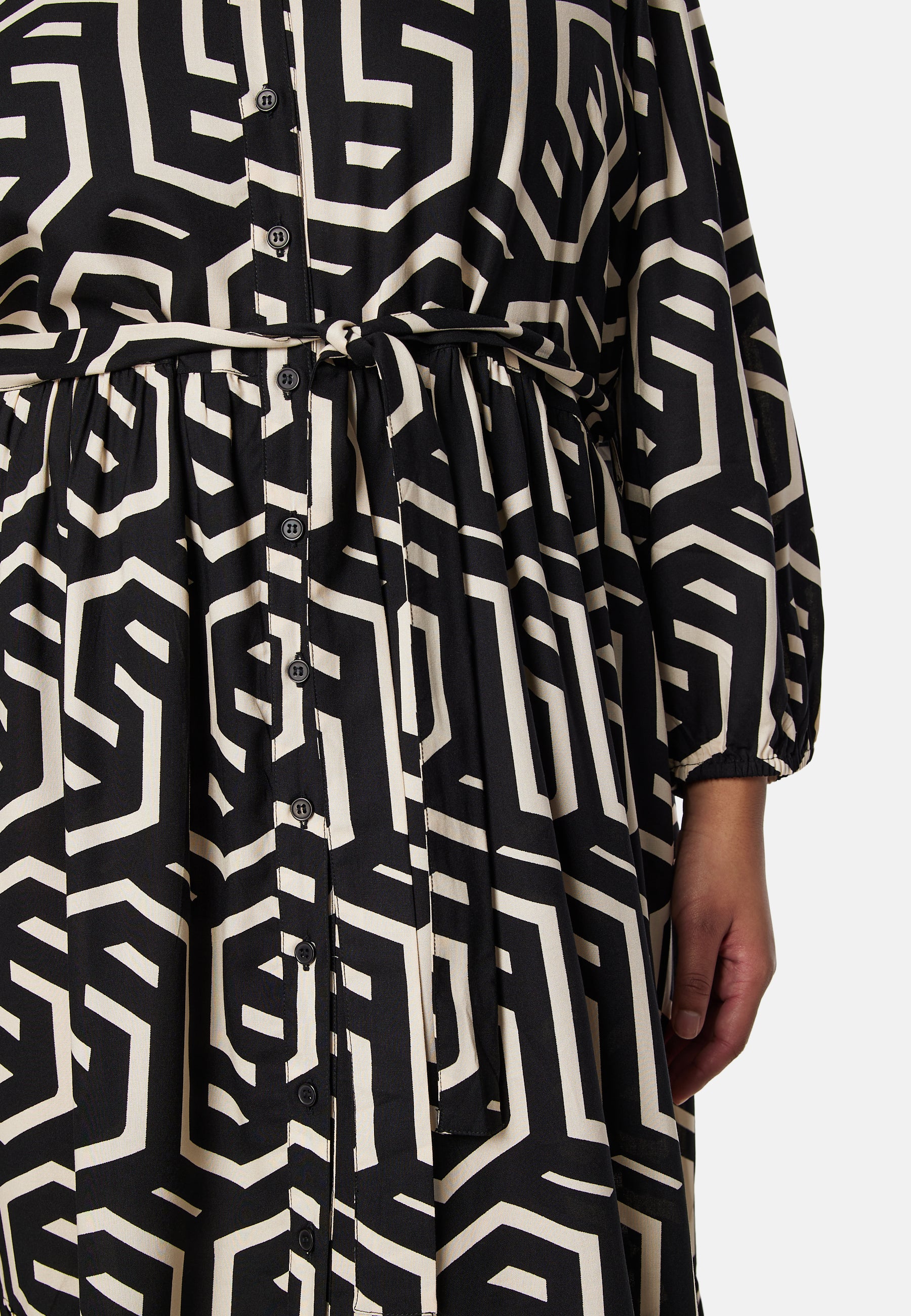 Viscose Shirt Dress - Image 8