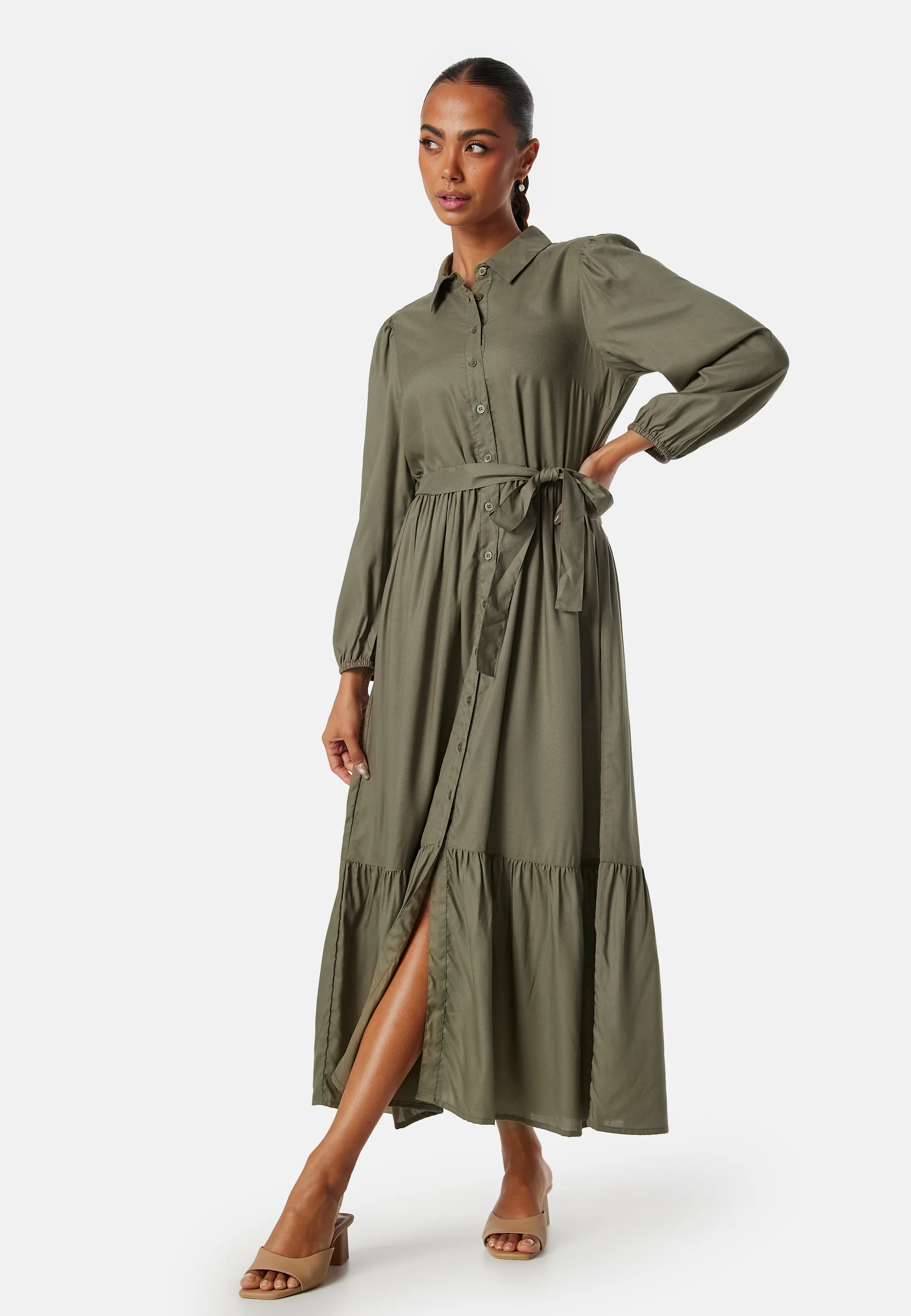Viscose Shirt Dress - Image 2